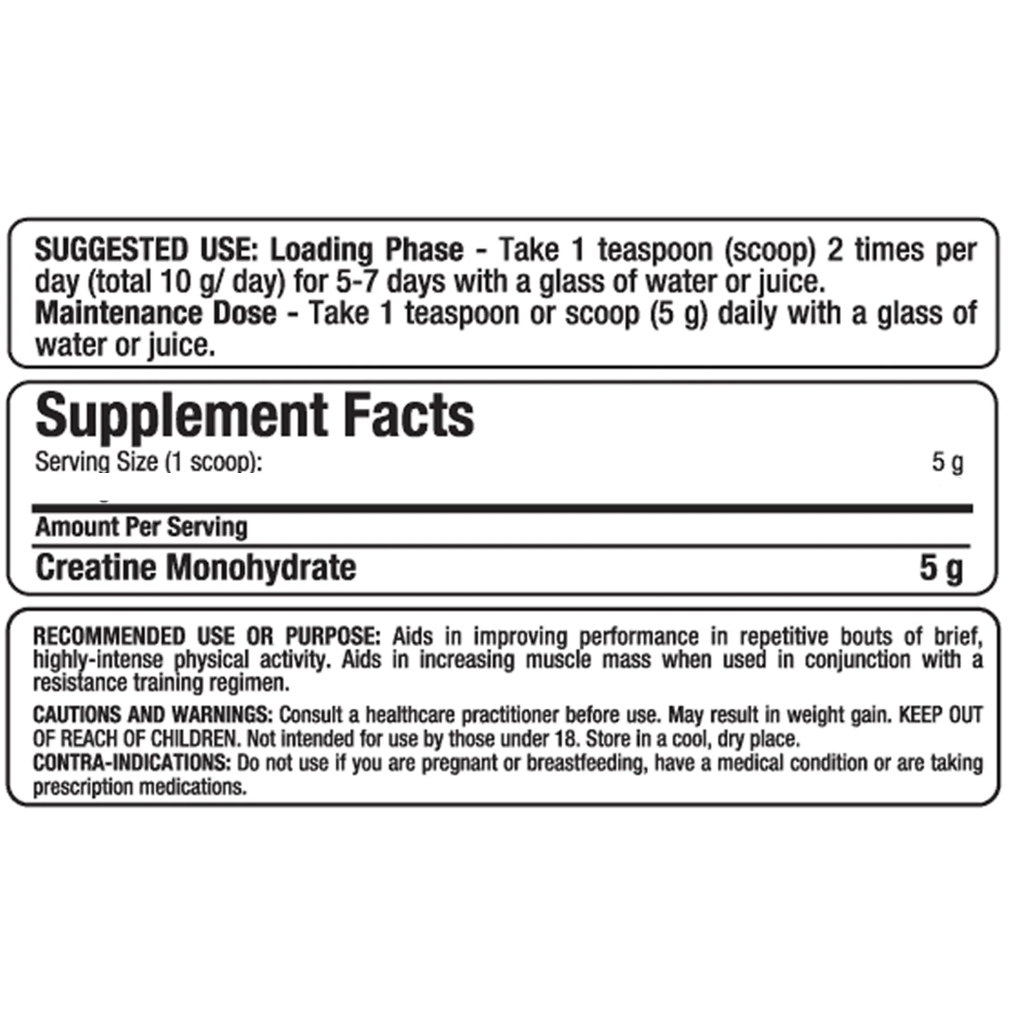 Allmax Creatine Monohydrate (100g) - Best Before 04/2026 - Image 2