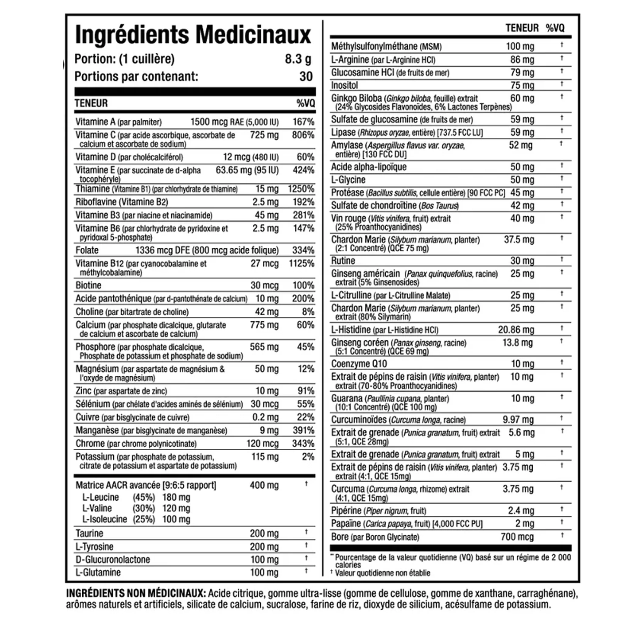 Allmax Vitastack Powder Multivitamin (30 Servs) - Image 2