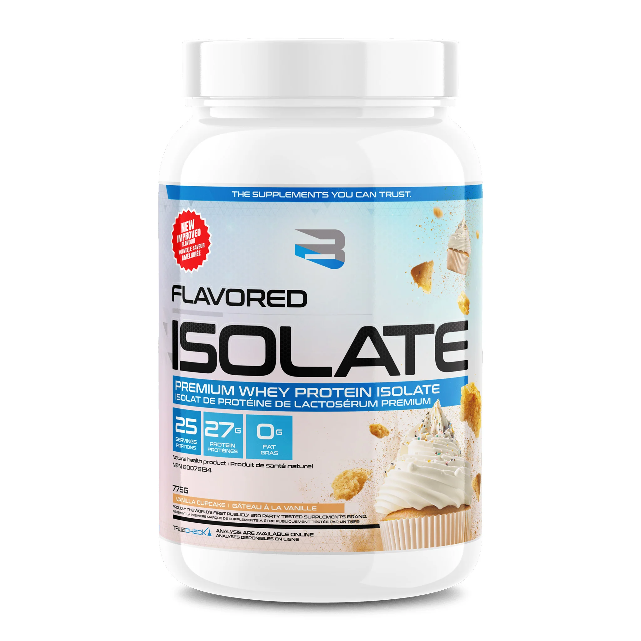 Believe Flavored Isolate Whey Protein (775g) - Image 9