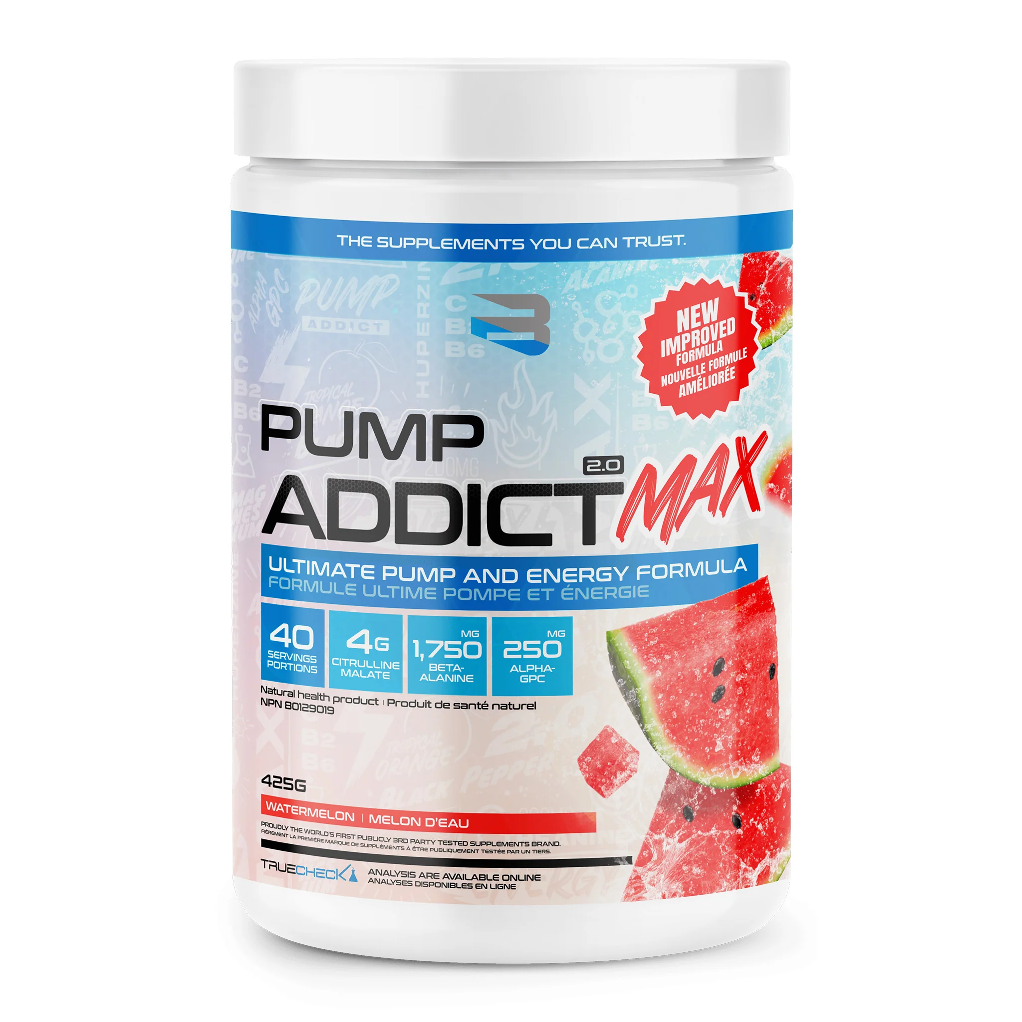 Believe Pump Addict Max Pre-Workout (40 Servs) - Image 11