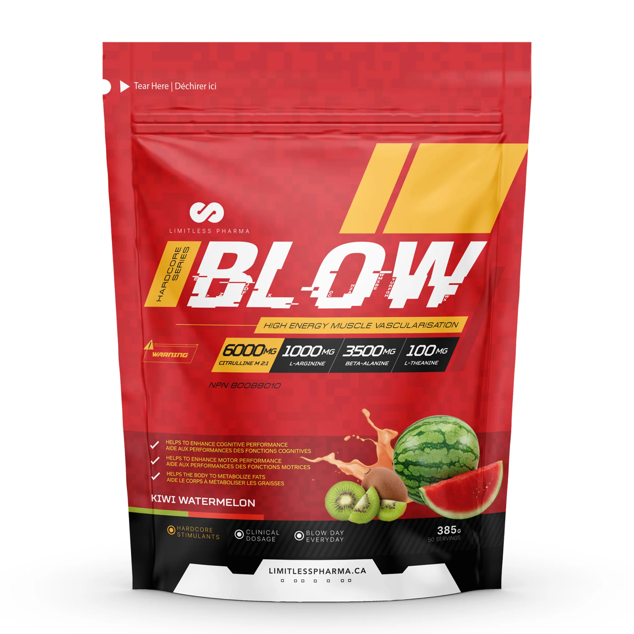 Limitless Pharma Blow Pre-Workout (50 Servs) - Image 7