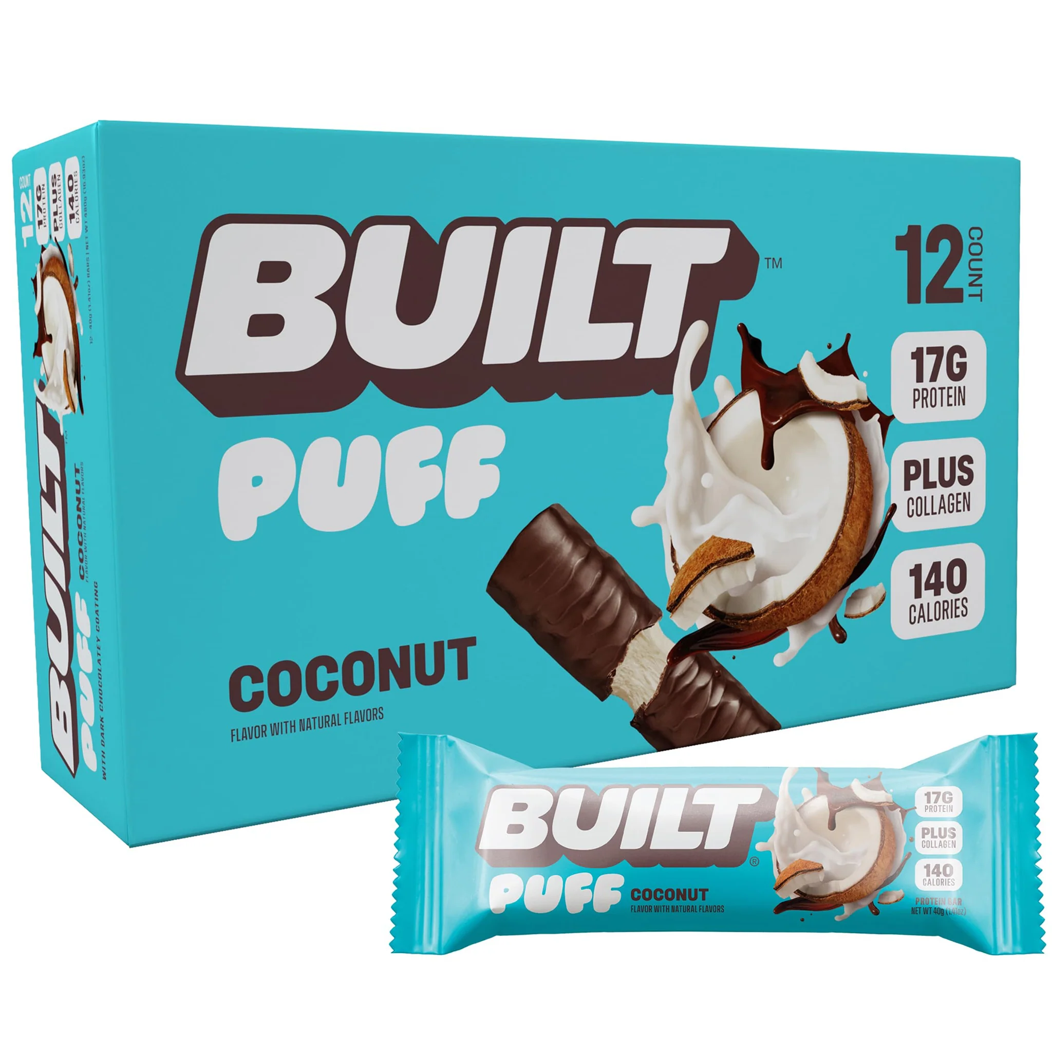 Built Puff Protein Bars (12 Bars) - Image 13