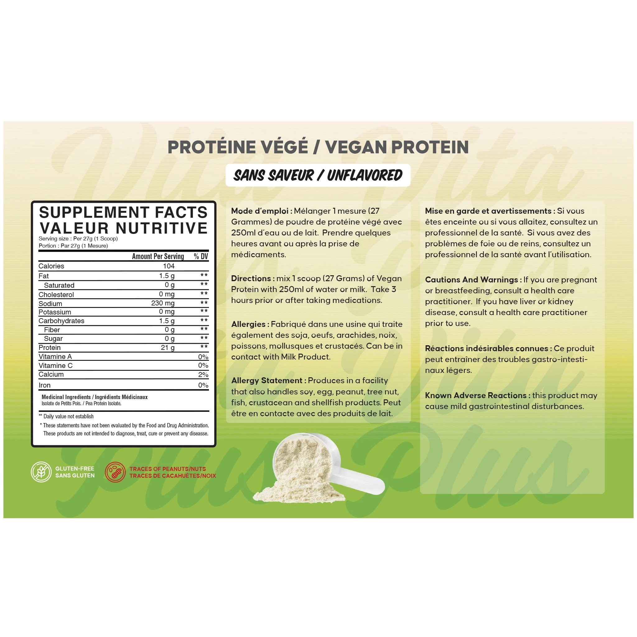 [BULK] Pea Protein Isolate (1lb to 25lbs) - Image 2