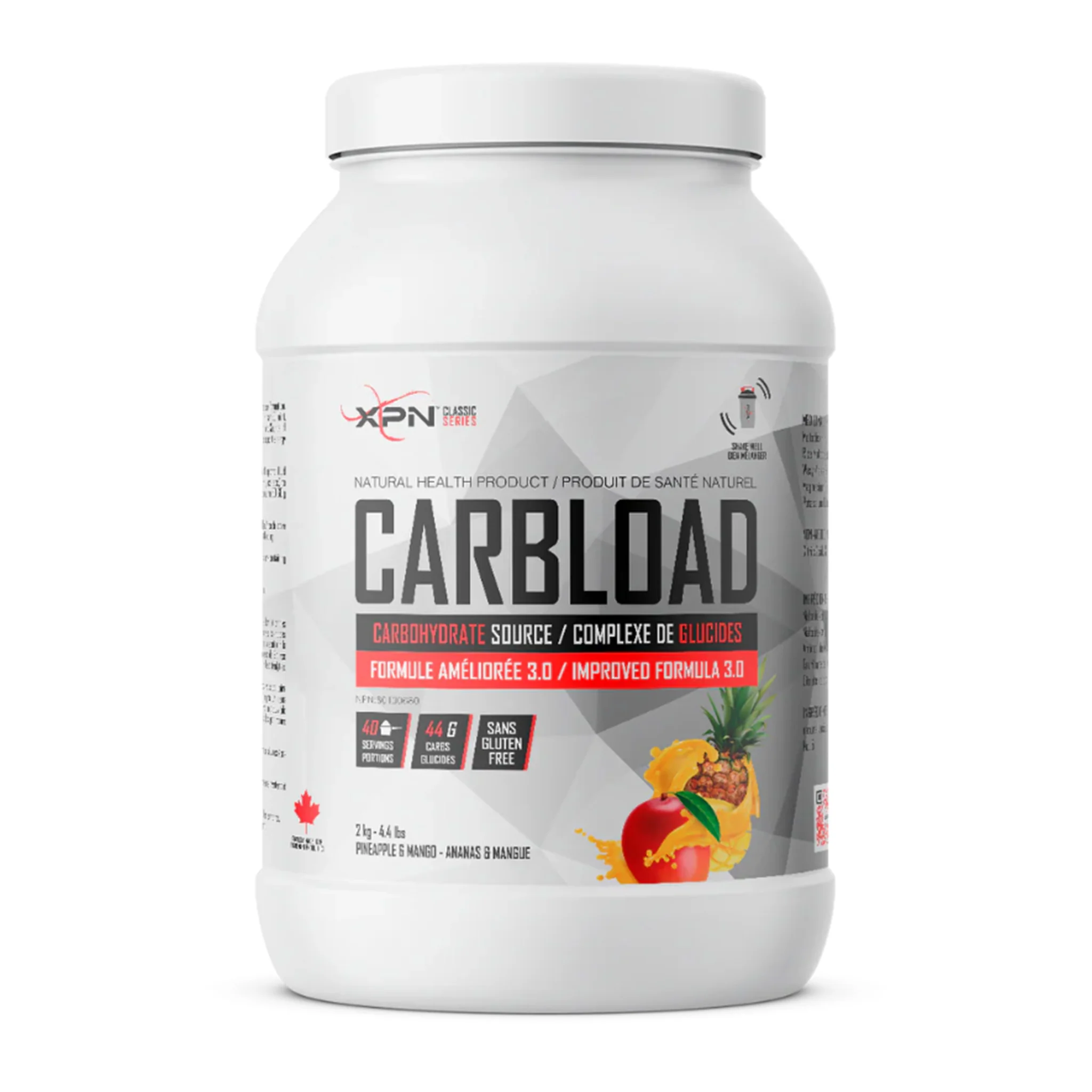 XPN Carbload 3.0 Carbohydrate Blend (4.4lbs) - Image 4