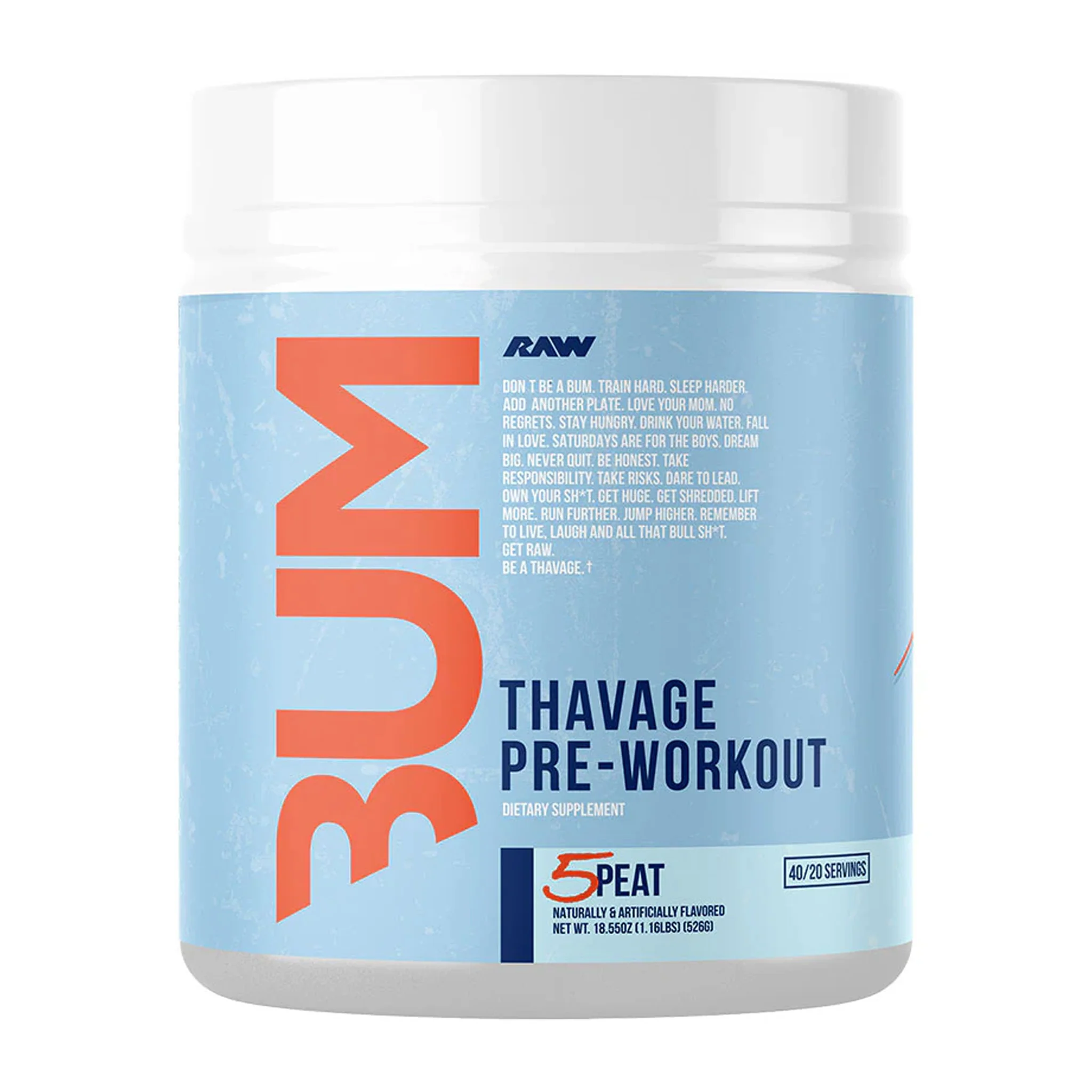 Cbum Thavage Pre-Workout (40 Servs) - Image 4