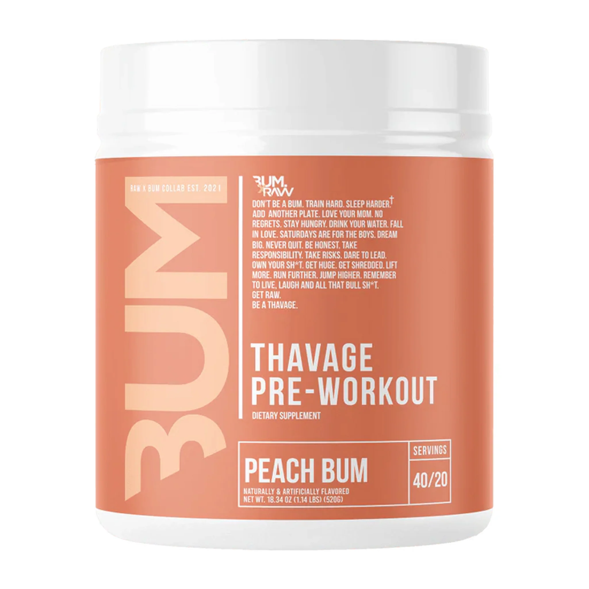 Cbum Thavage Pre-Workout (40 Servs) - Image 6