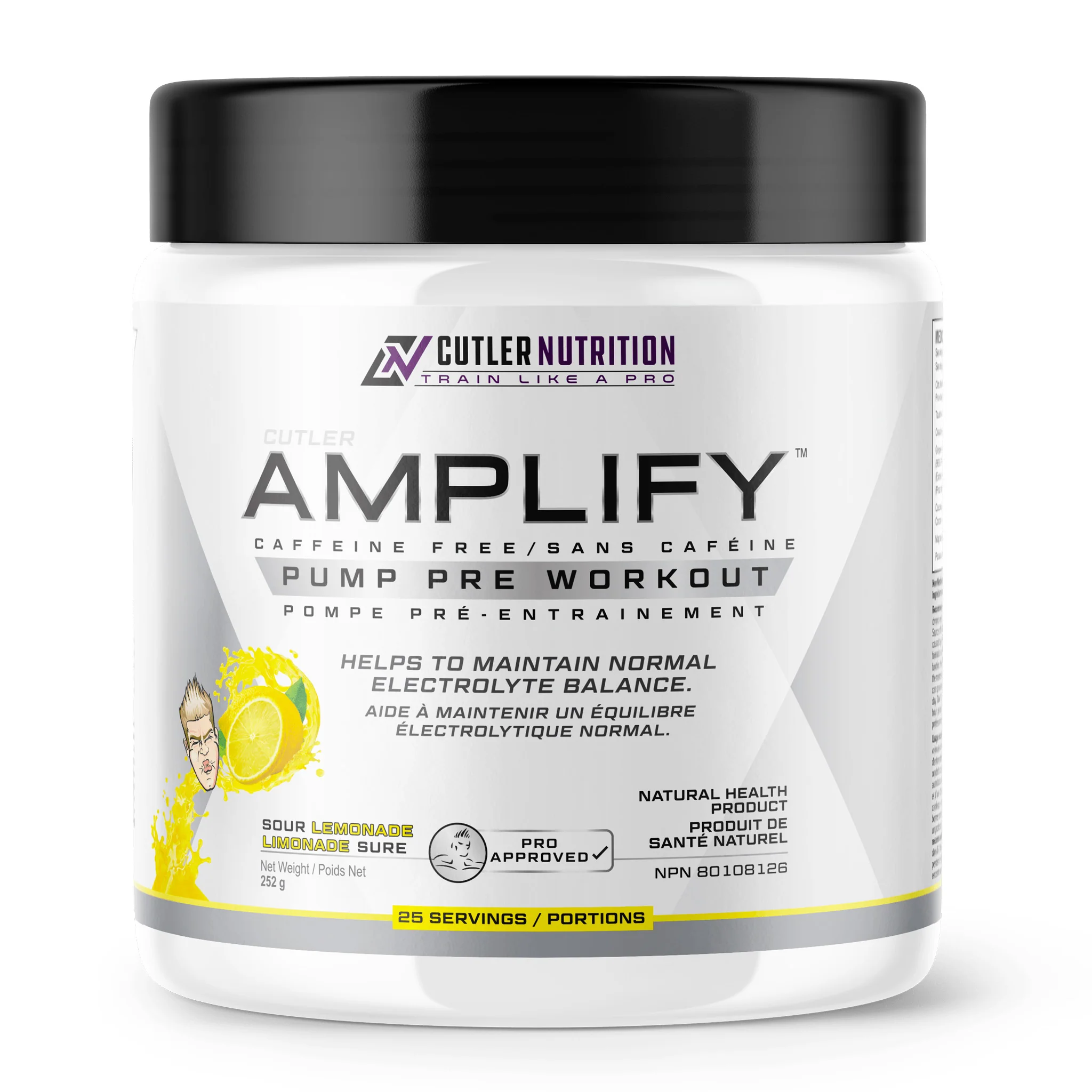 Cutler Nutrition Amplify Stimulant-Free Pre-Workout (25 Servs) - Image 3
