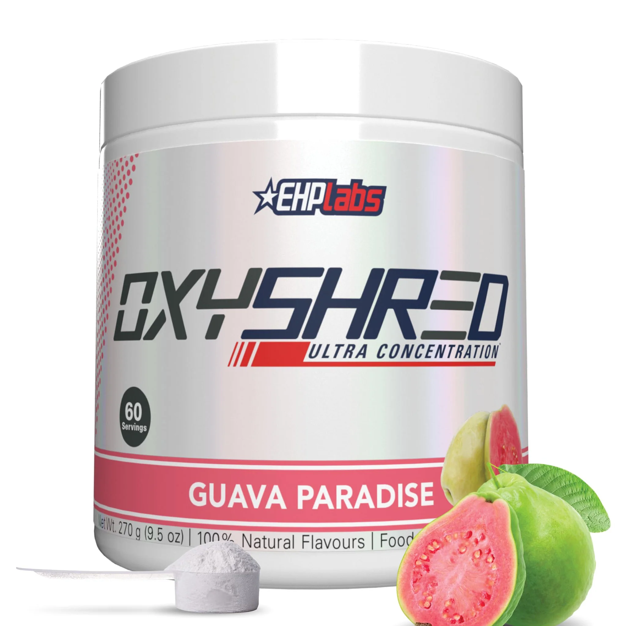 EHP Labs Oxyshred Thermogenic Fat Burner (60 Servs) - Best Before 05/25 - Image 7