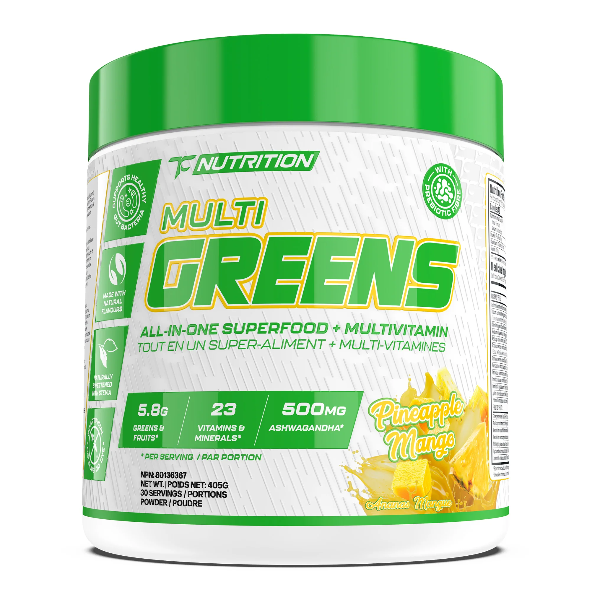 Tc Nutrition Multi Greens Superfood + Multivitamin (30 Servs) - Image 3