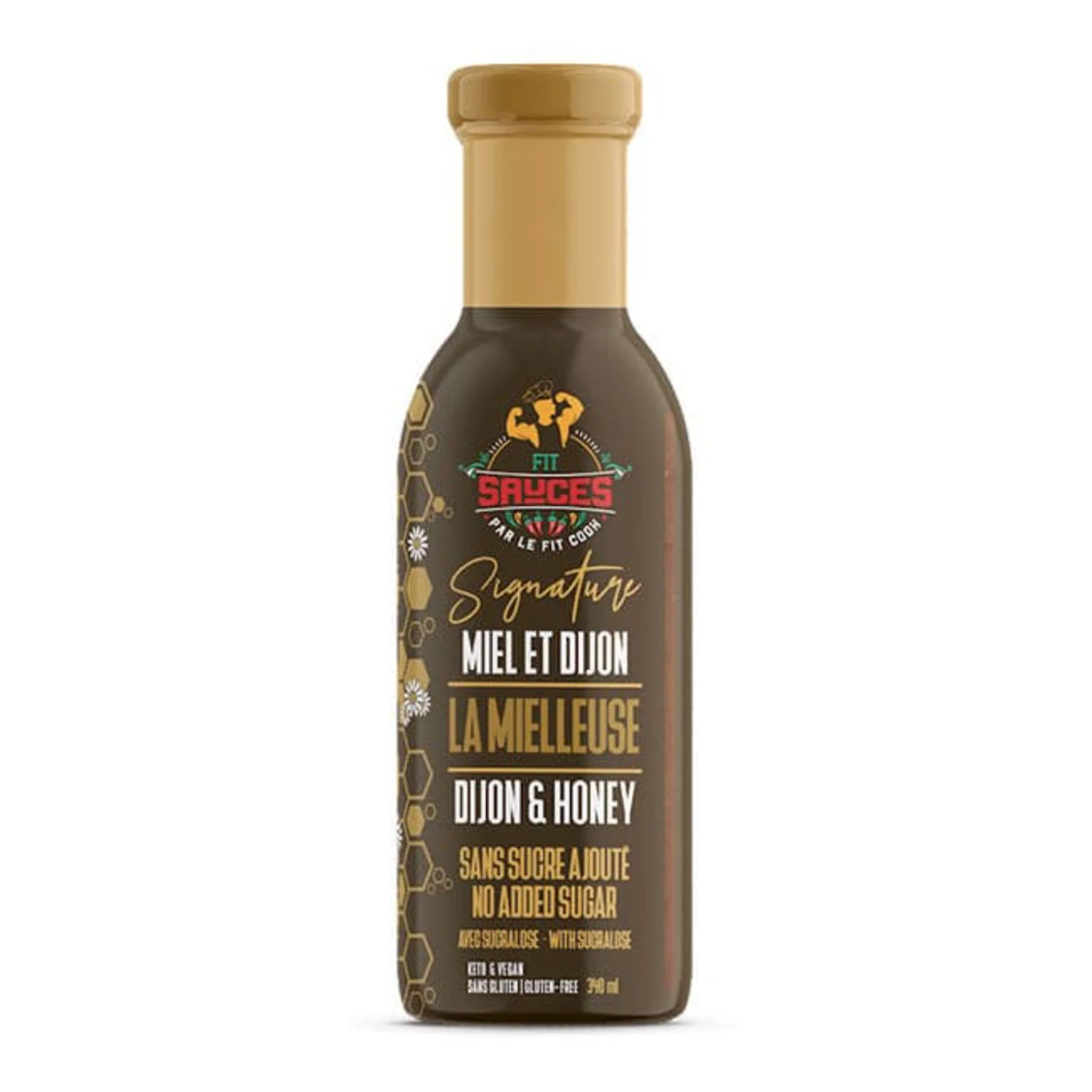 Fitcook Foodz Sugar-Free Honey Mustard Sauce The Mielleuse (1 Bottle)