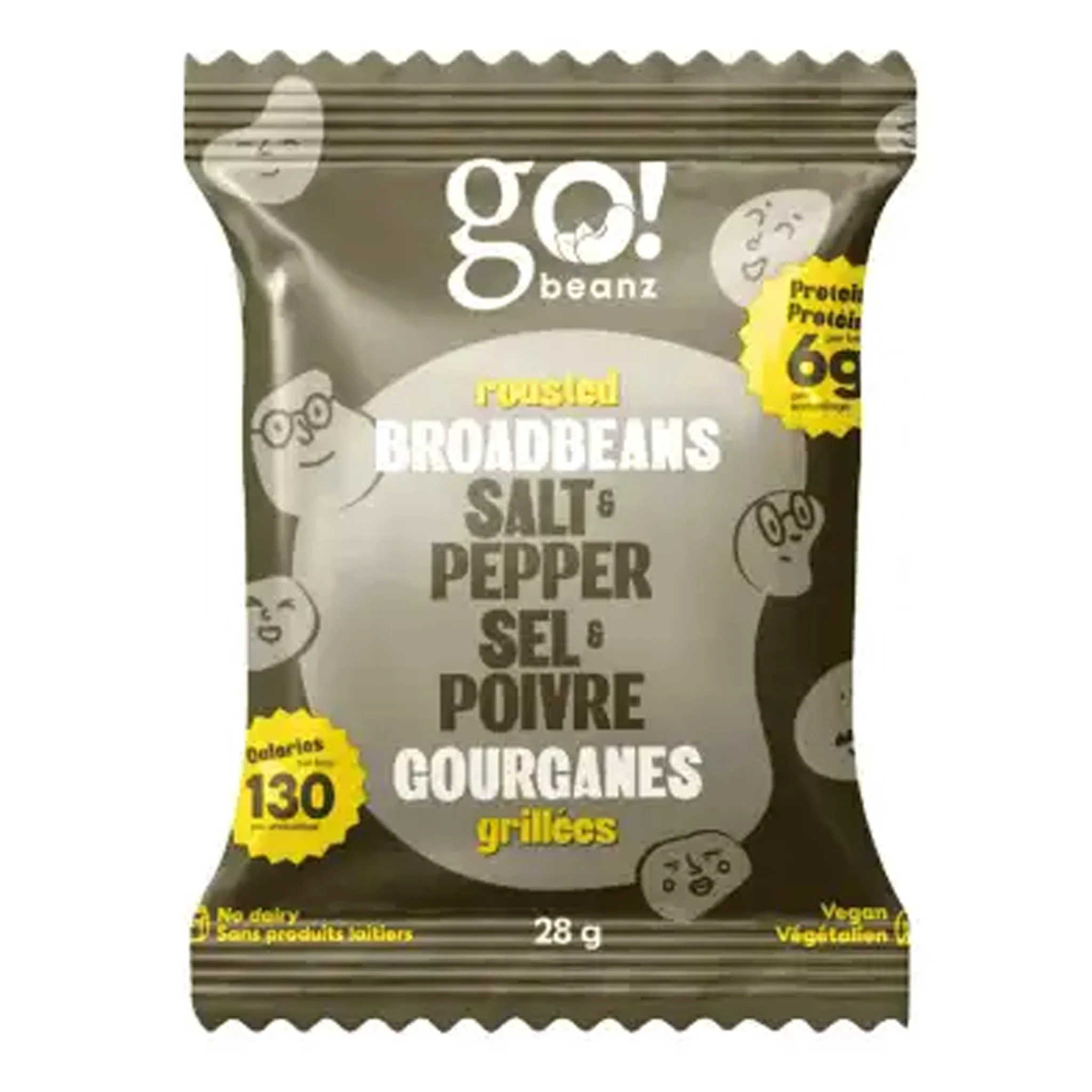 Go Nutrition Go Beanz Roasted Broadbeans (1 Pack) - Image 4