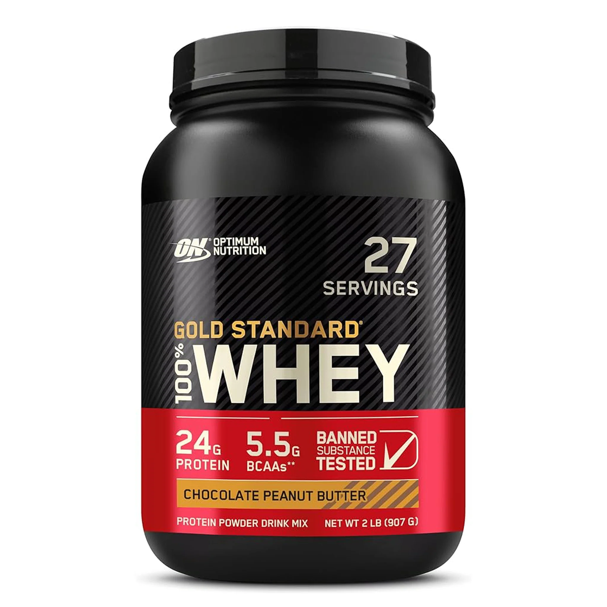 Optimum Nutrition Gold Standard 100% Whey Protein (2lbs) - Image 5
