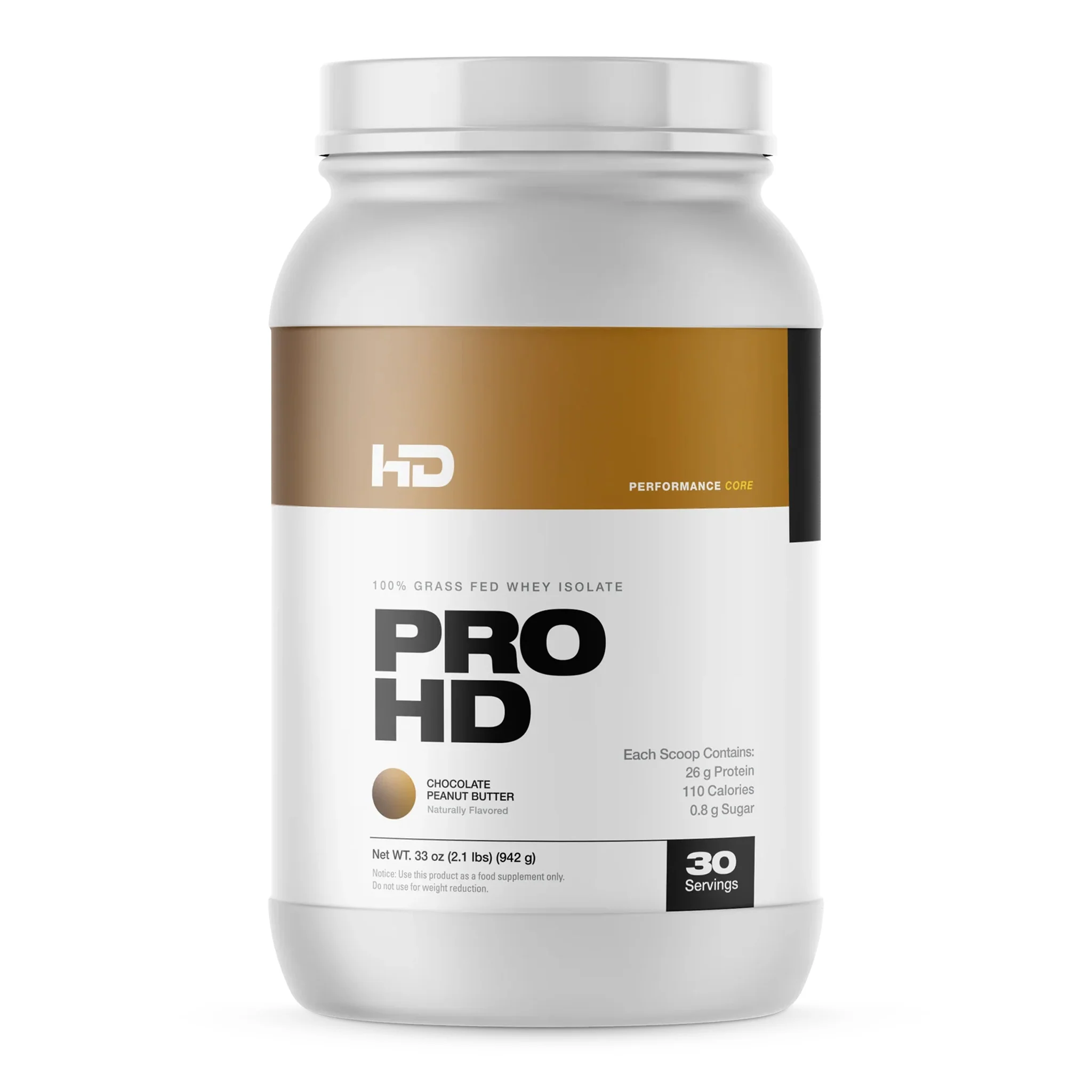 HD Muscle ProHD Grass-Fed Whey Protein Isolate (2lbs) - Image 4