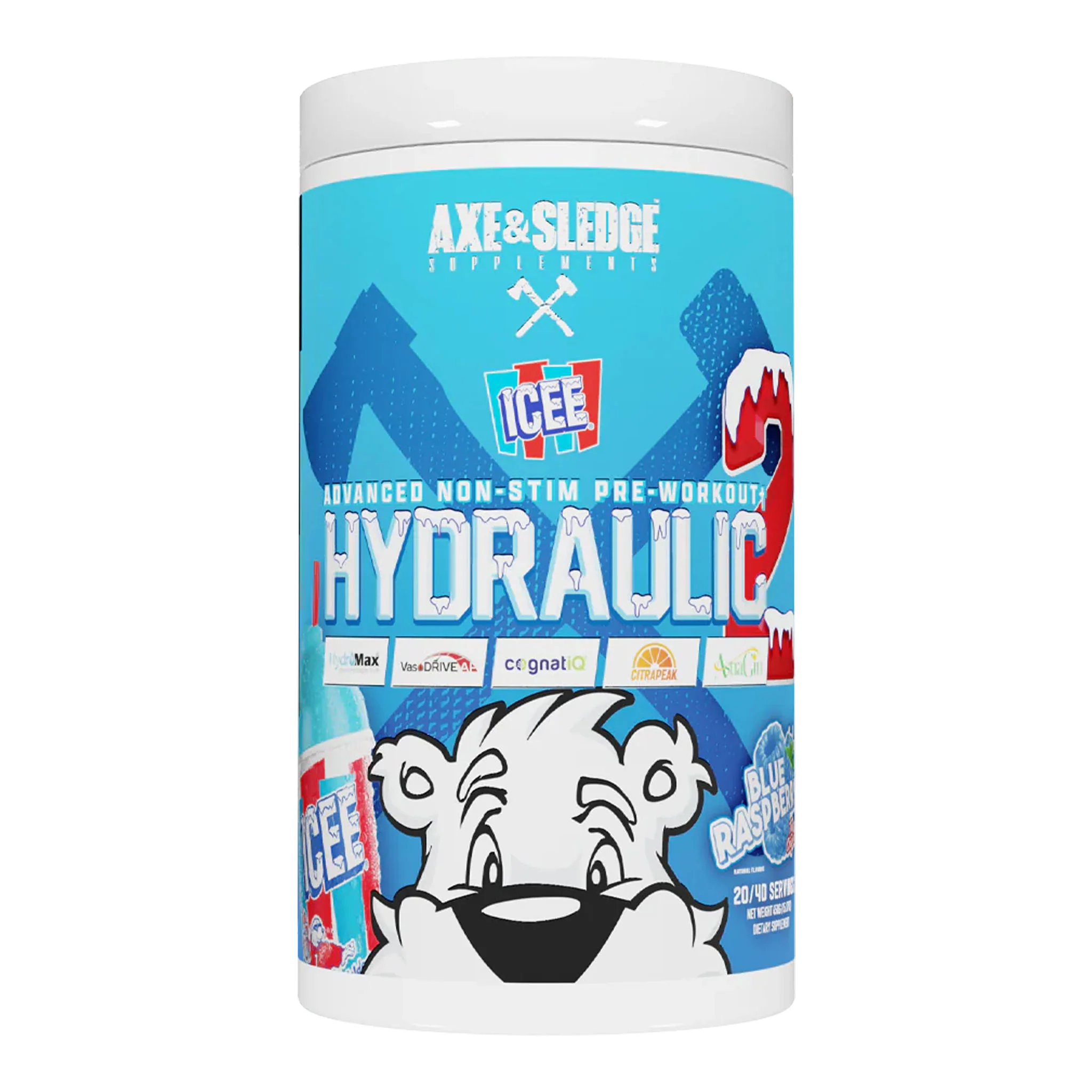 Axe & Sledge Hydraulic V2 Non-Stim Pre-Workout (40 Servs) - Image 3