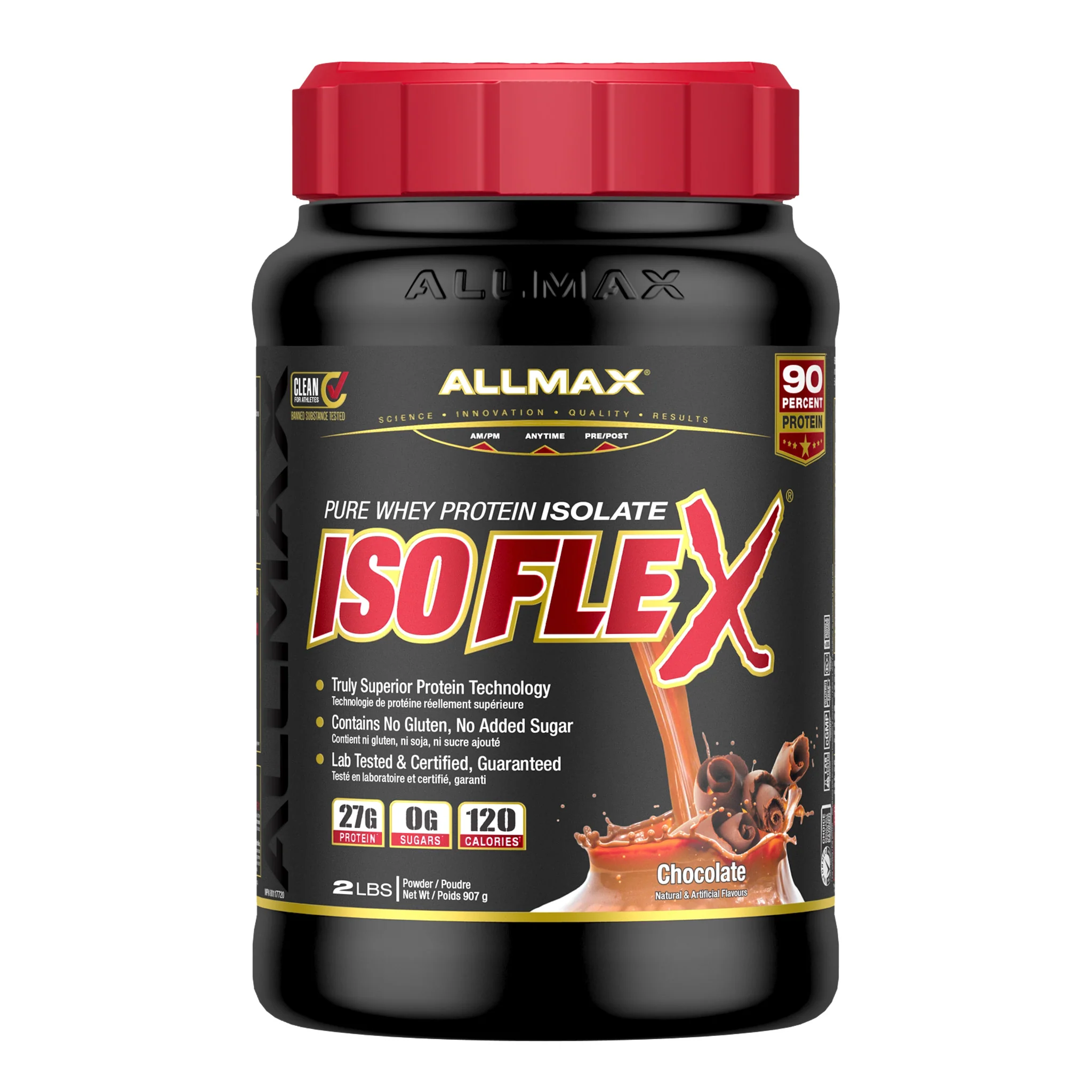 Allmax Isoflex Whey Protein isolate (2lbs) - Image 7