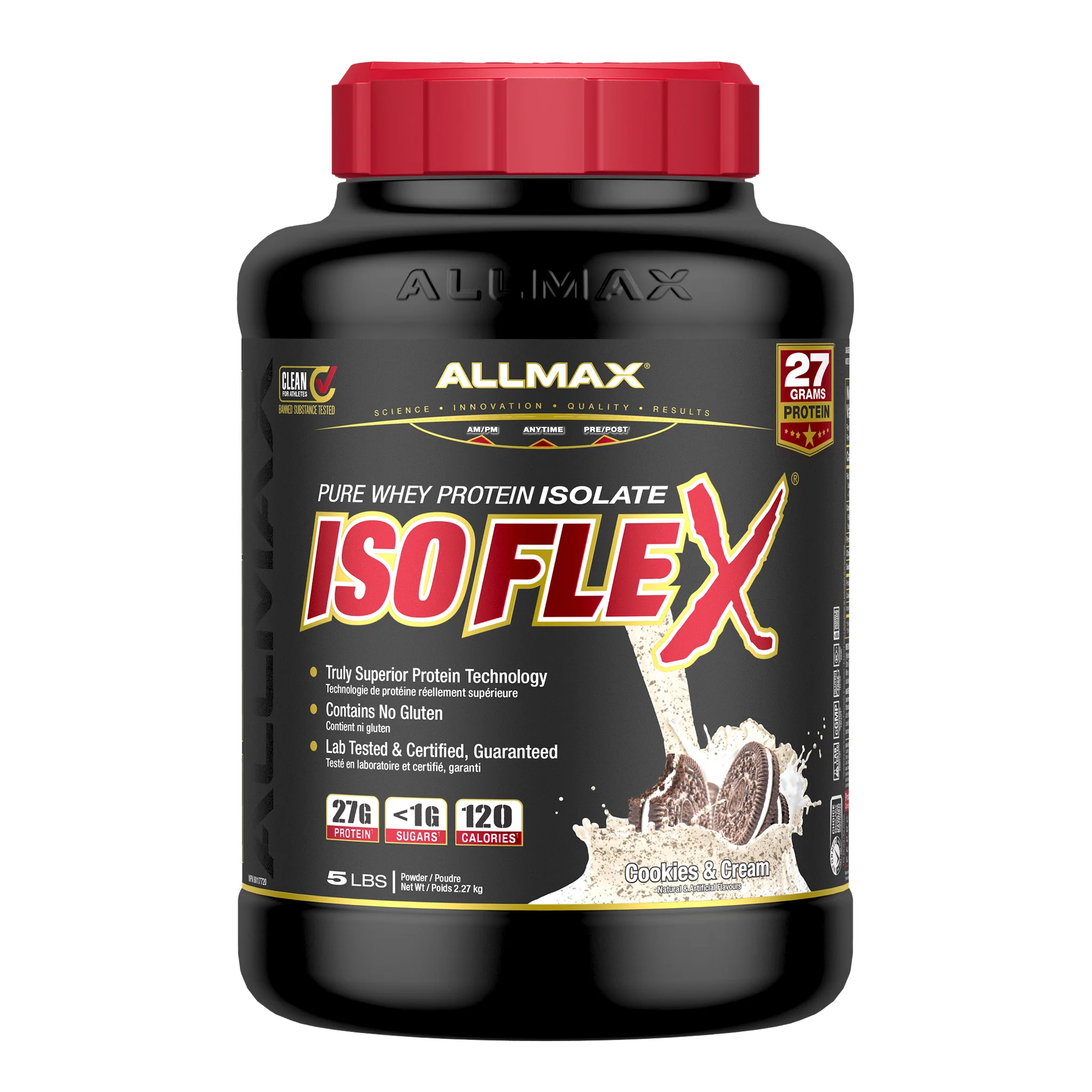 Allmax Isoflex Whey Protein isolate (5lbs) - Image 3