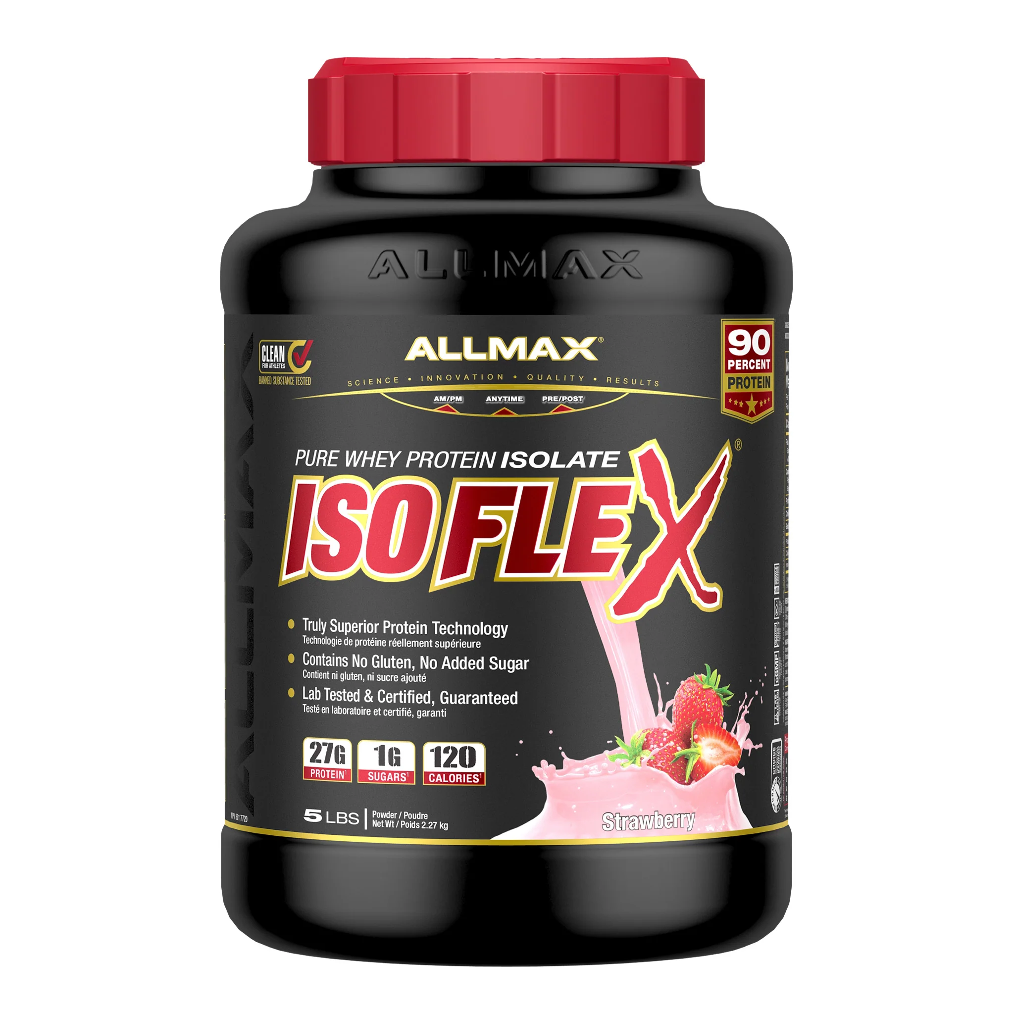 Allmax Isoflex Whey Protein isolate (5lbs) - Image 4
