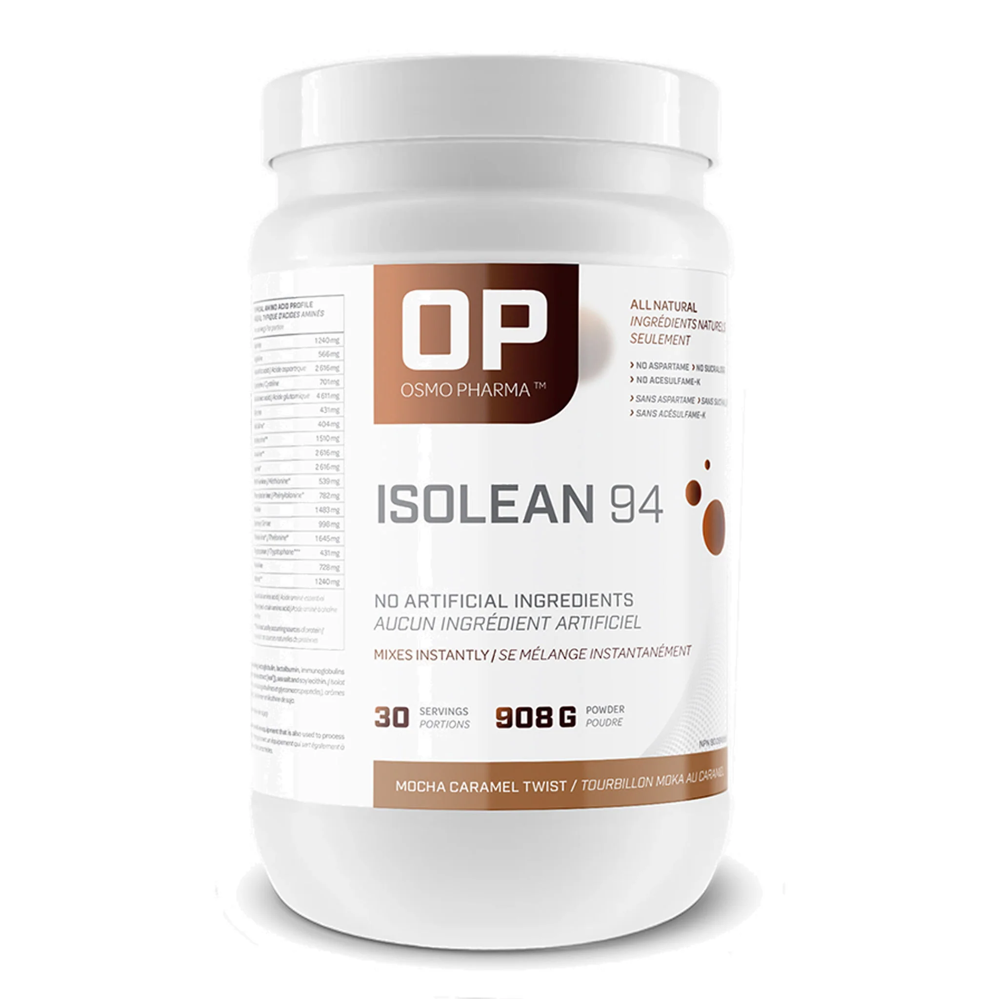 Osmo Pharma Isolean 94 Whey Protein Isolate (2lbs) - Image 7