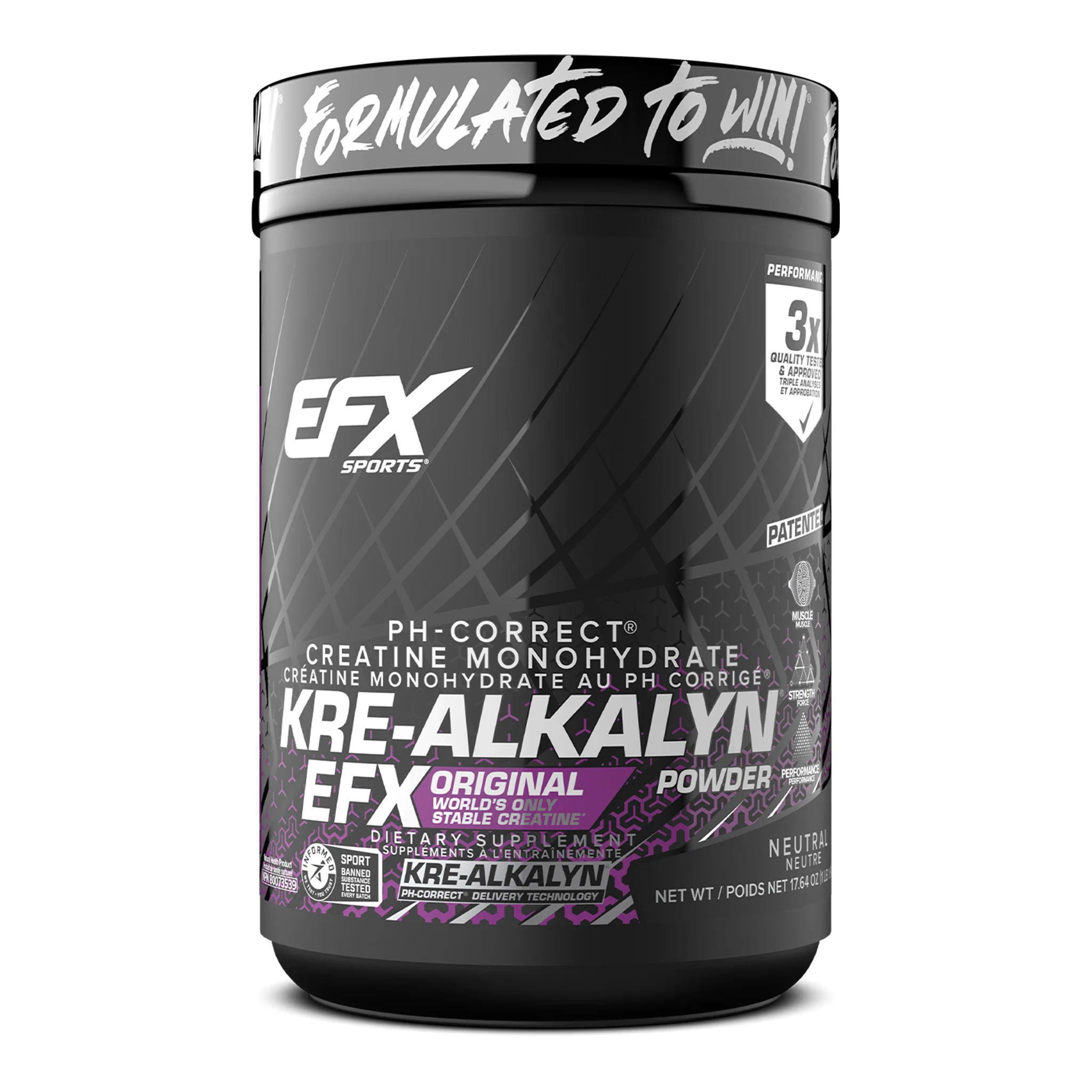 EFX Sports Kre-Alkalyn Creatine Powder (500g) - Image 5