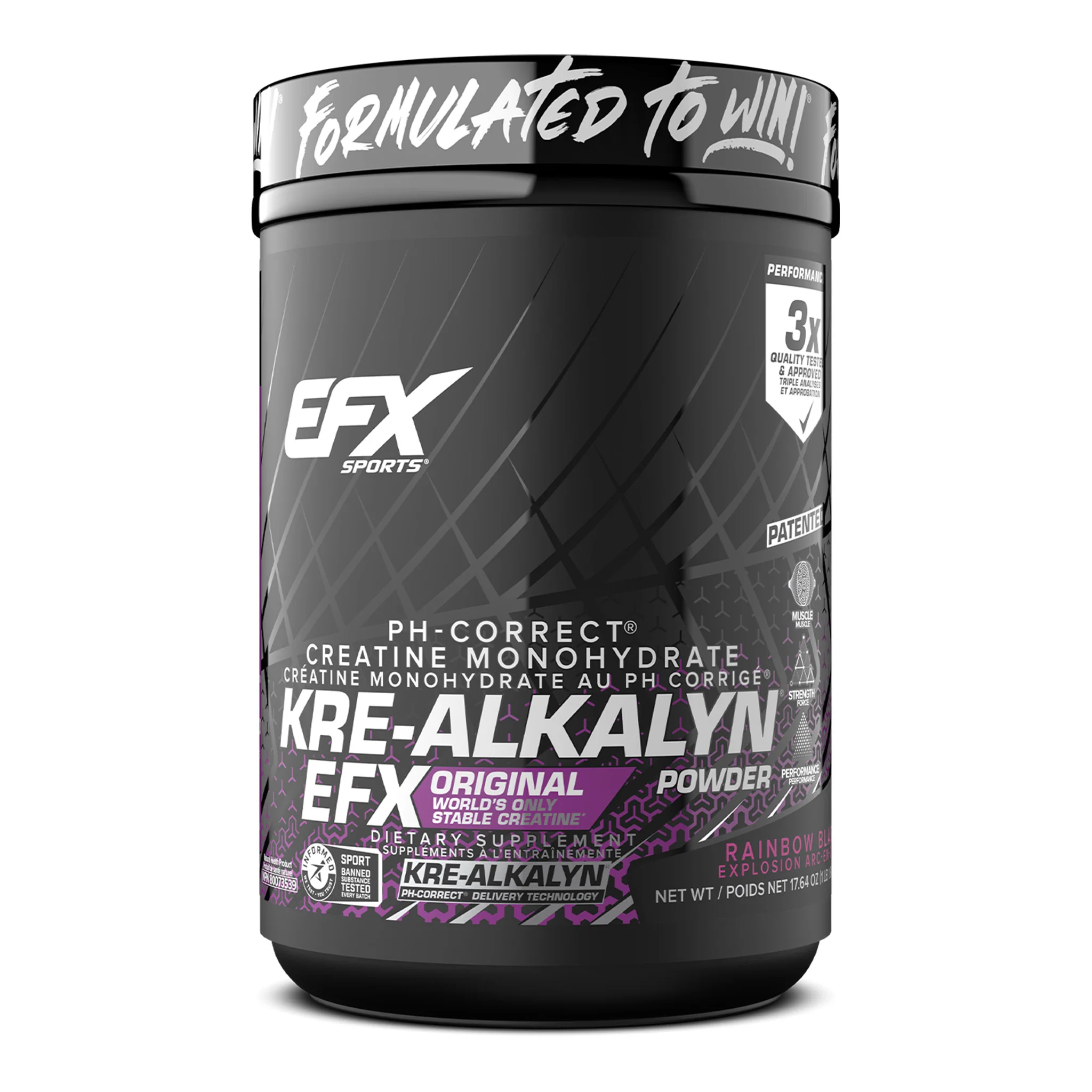 EFX Sports Kre-Alkalyn Creatine Powder (500g) - Image 6