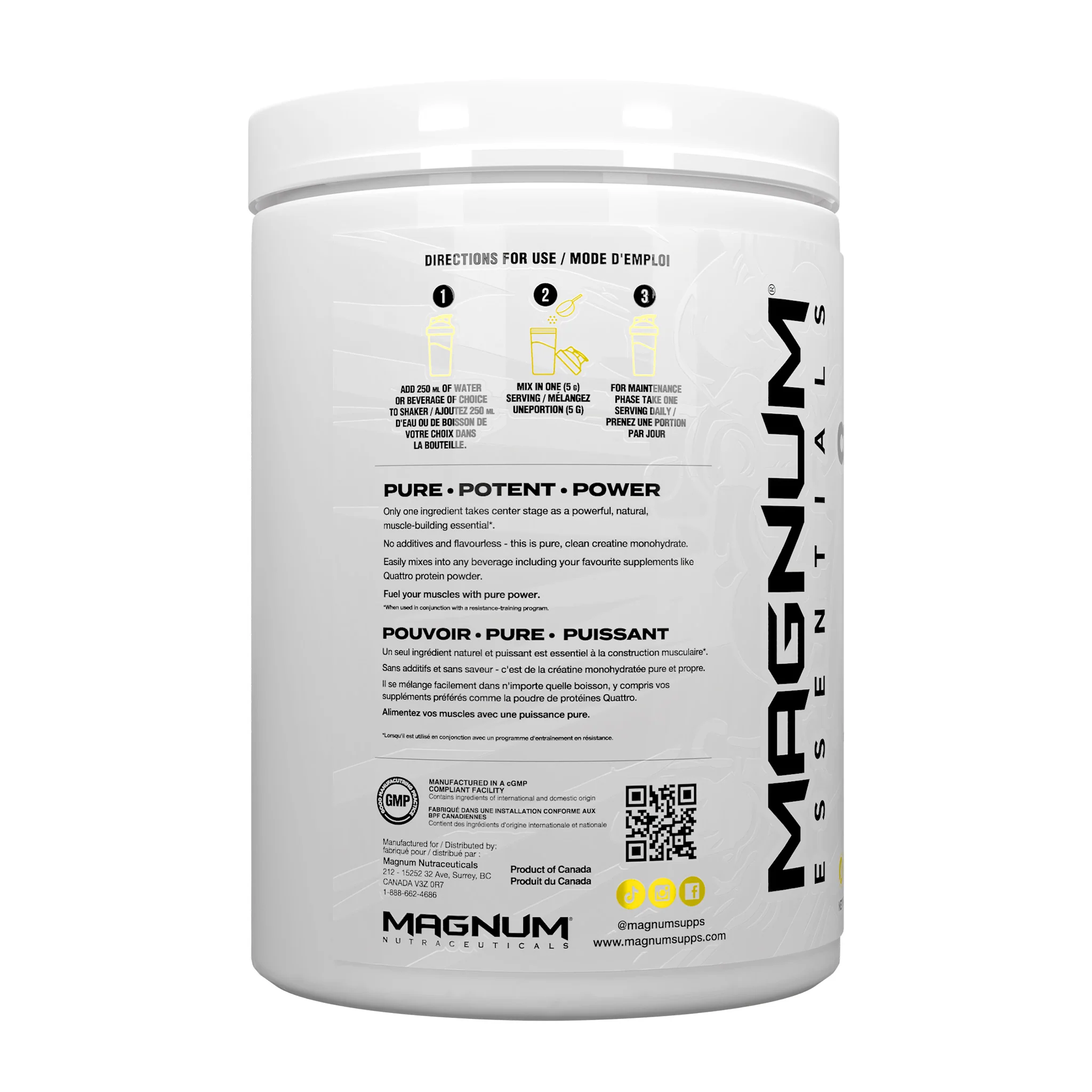 Magnum Creatine 100 (200 Servs) - Image 2