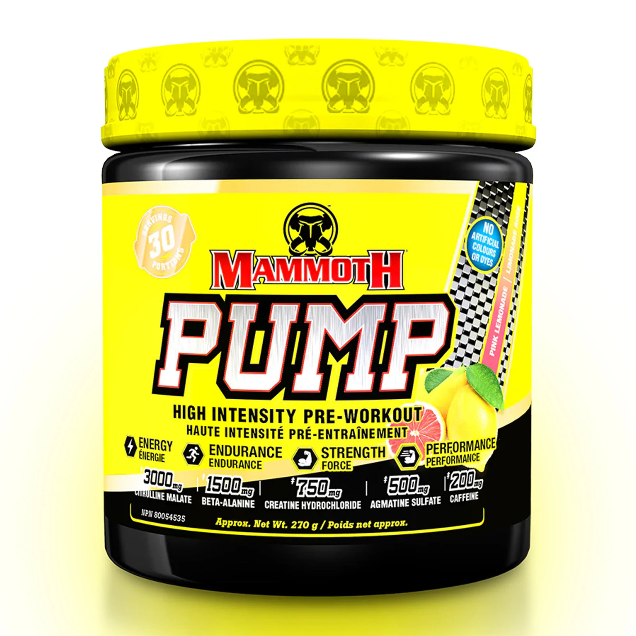 Mammoth Pump Pre-Workout (30 Servs) - Image 5