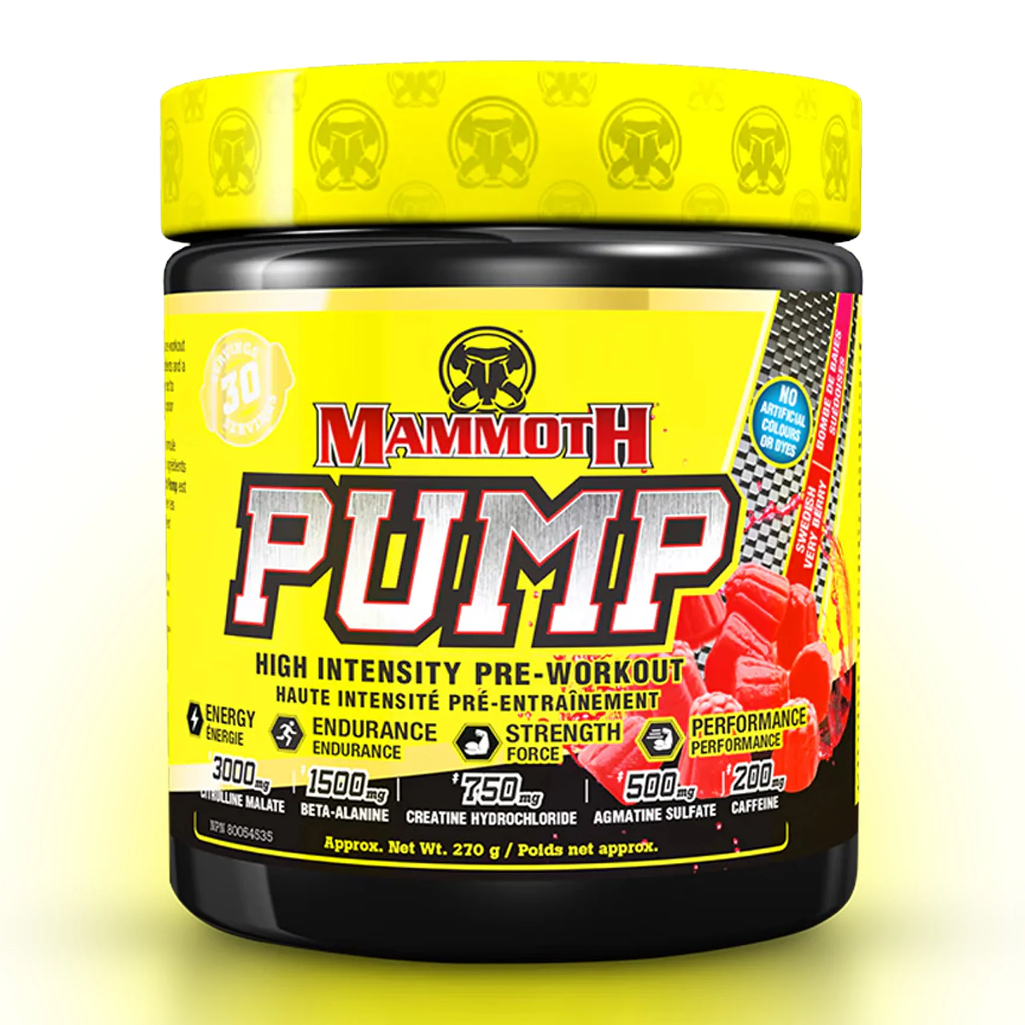 Mammoth Pump Pre-Workout (30 Servs) - Image 6