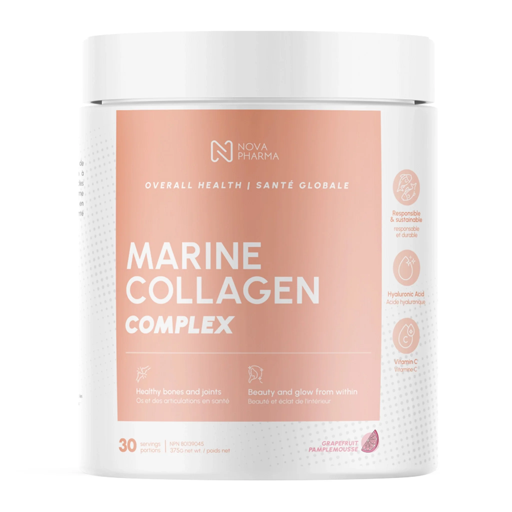 Nova Pharma Marine Collagen (30 Servs) - Image 4