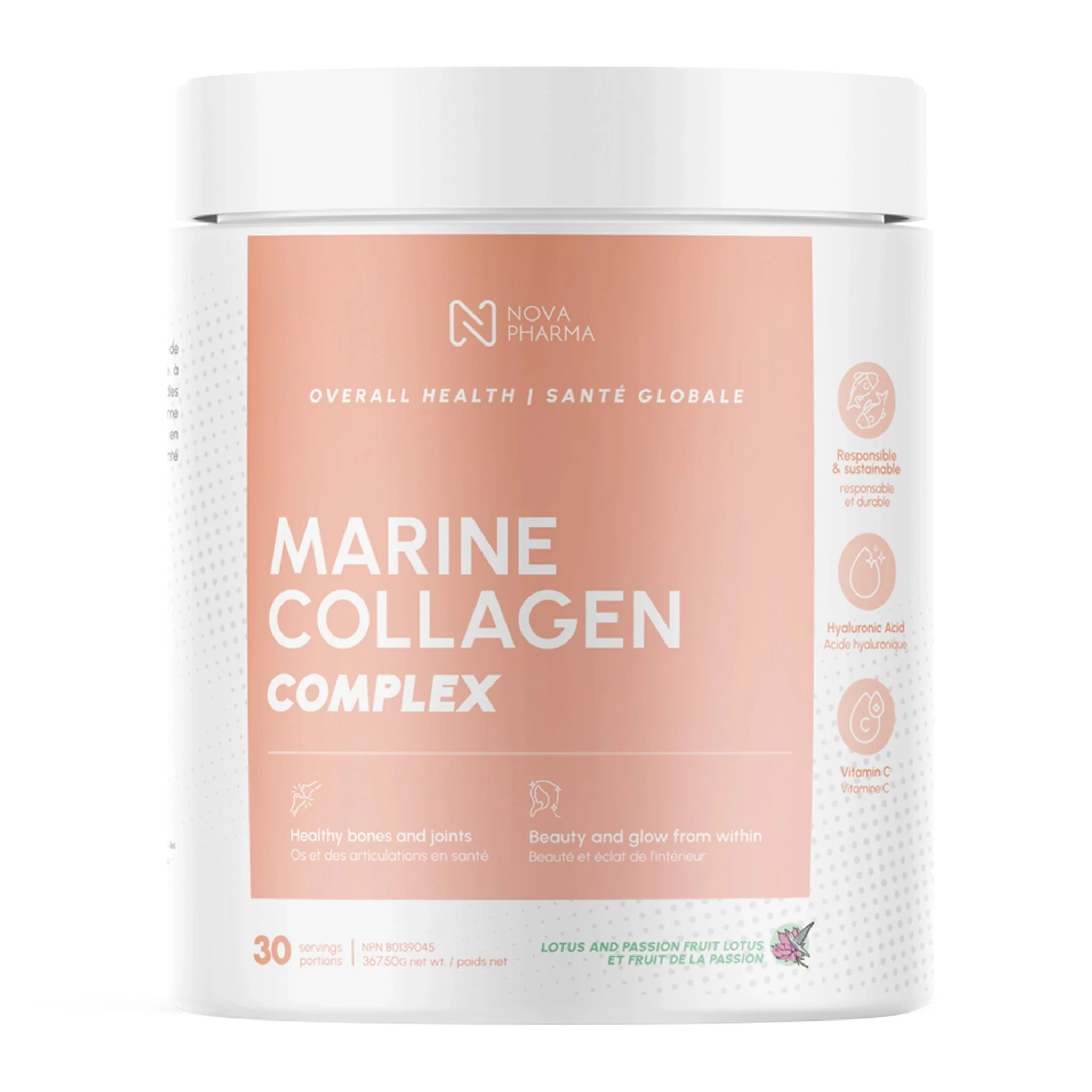Nova Pharma Marine Collagen (30 Servs) - Image 6