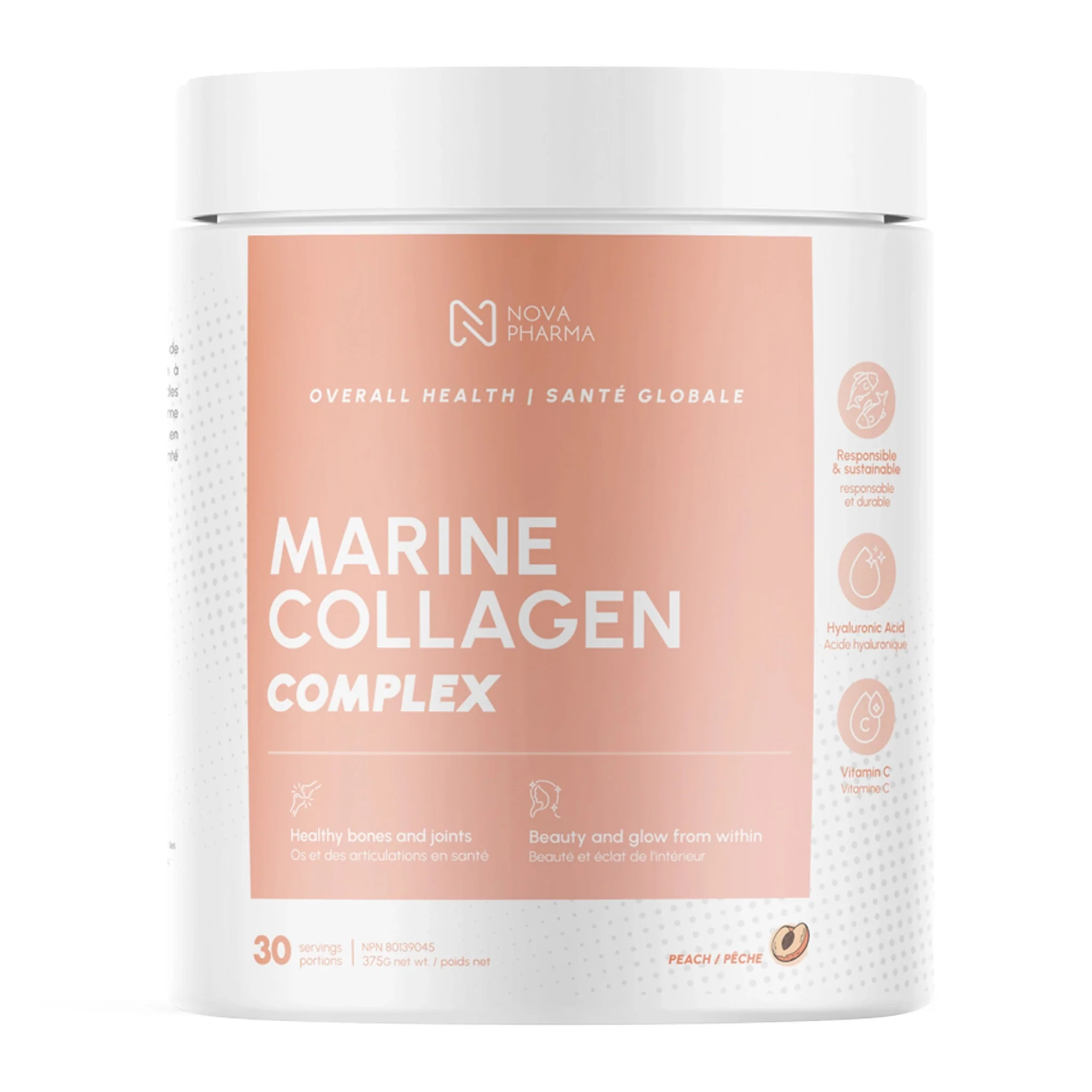 Nova Pharma Marine Collagen (30 Servs) - Image 7