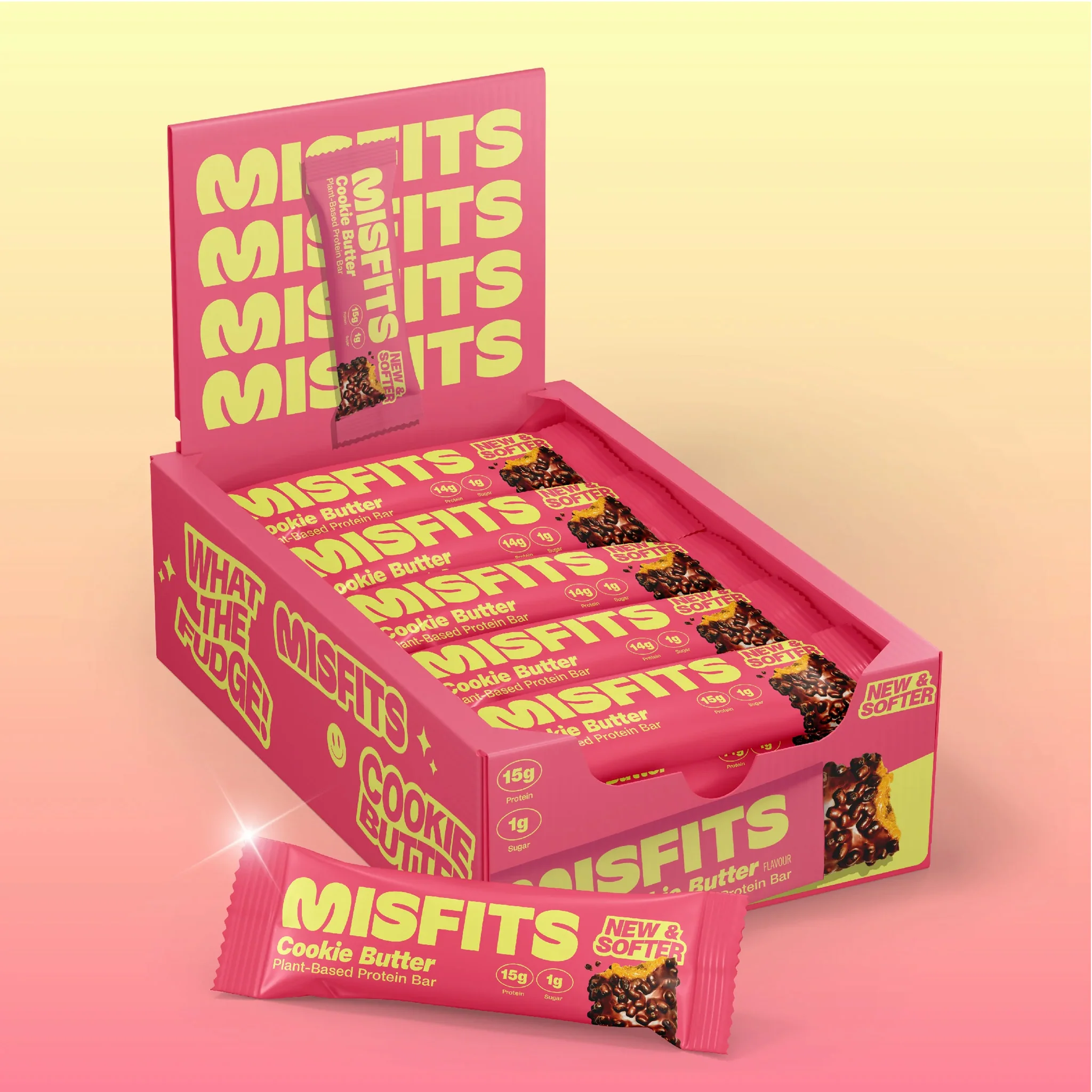 Misfits Plant-Based Protein Bars (15 Bars) - Image 4