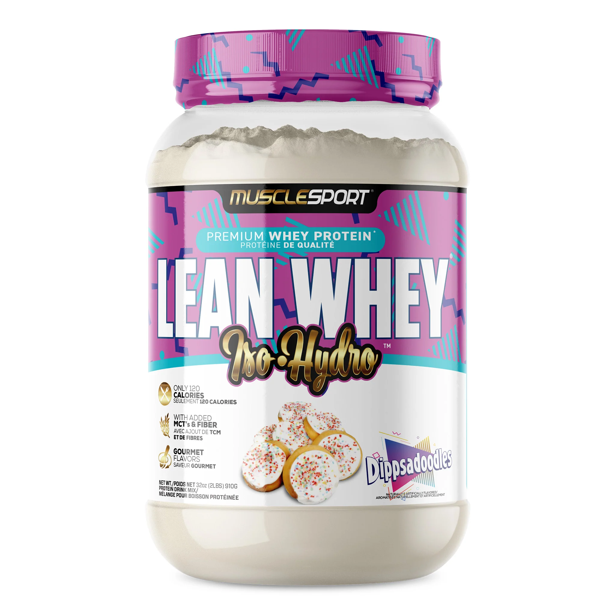 Musclesport Lean Whey Iso Hydro Protein Powder (2lbs) - Image 8