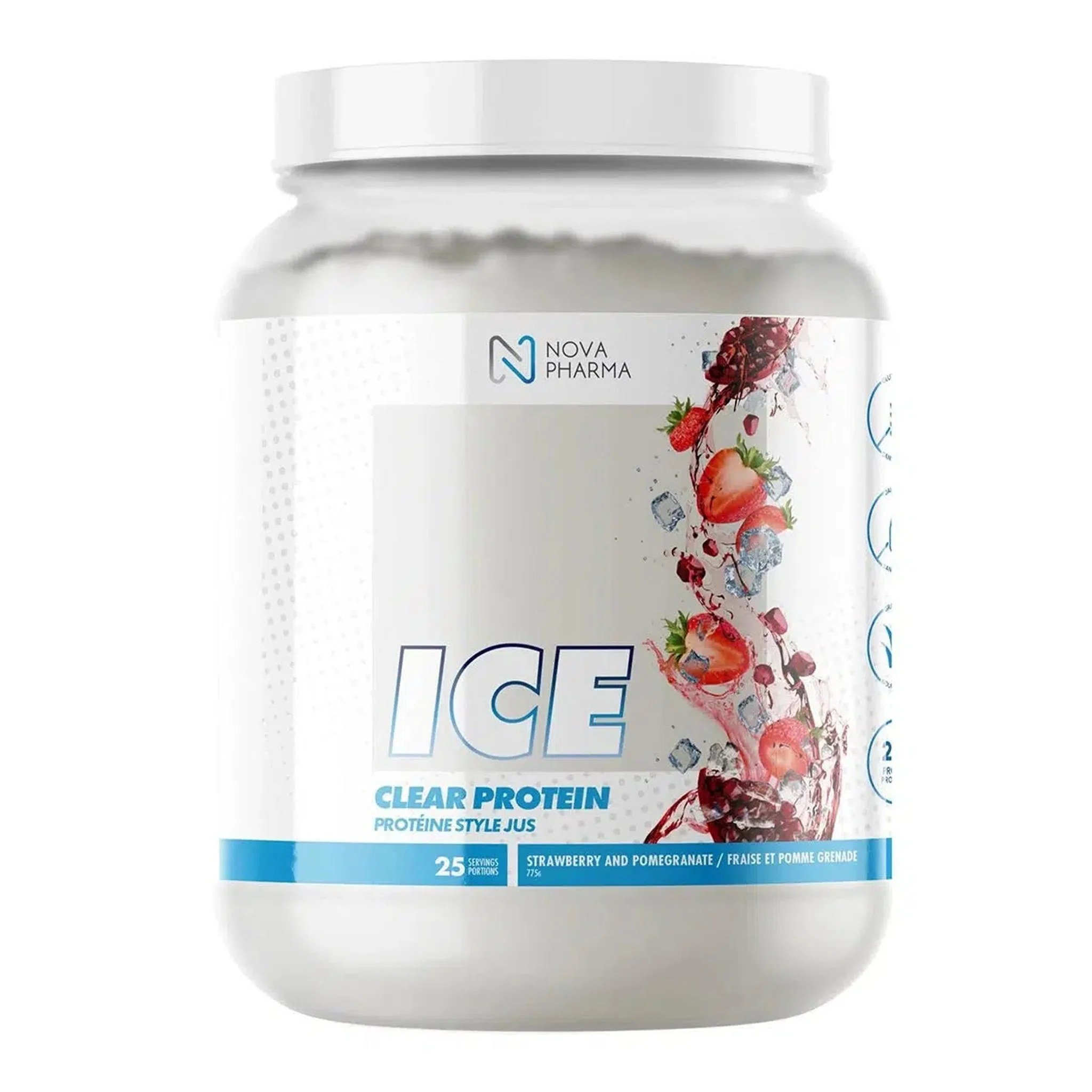 Nova Pharma Ice Clear Protein Isolate (790g) - Best Before 03/2026 - Image 3
