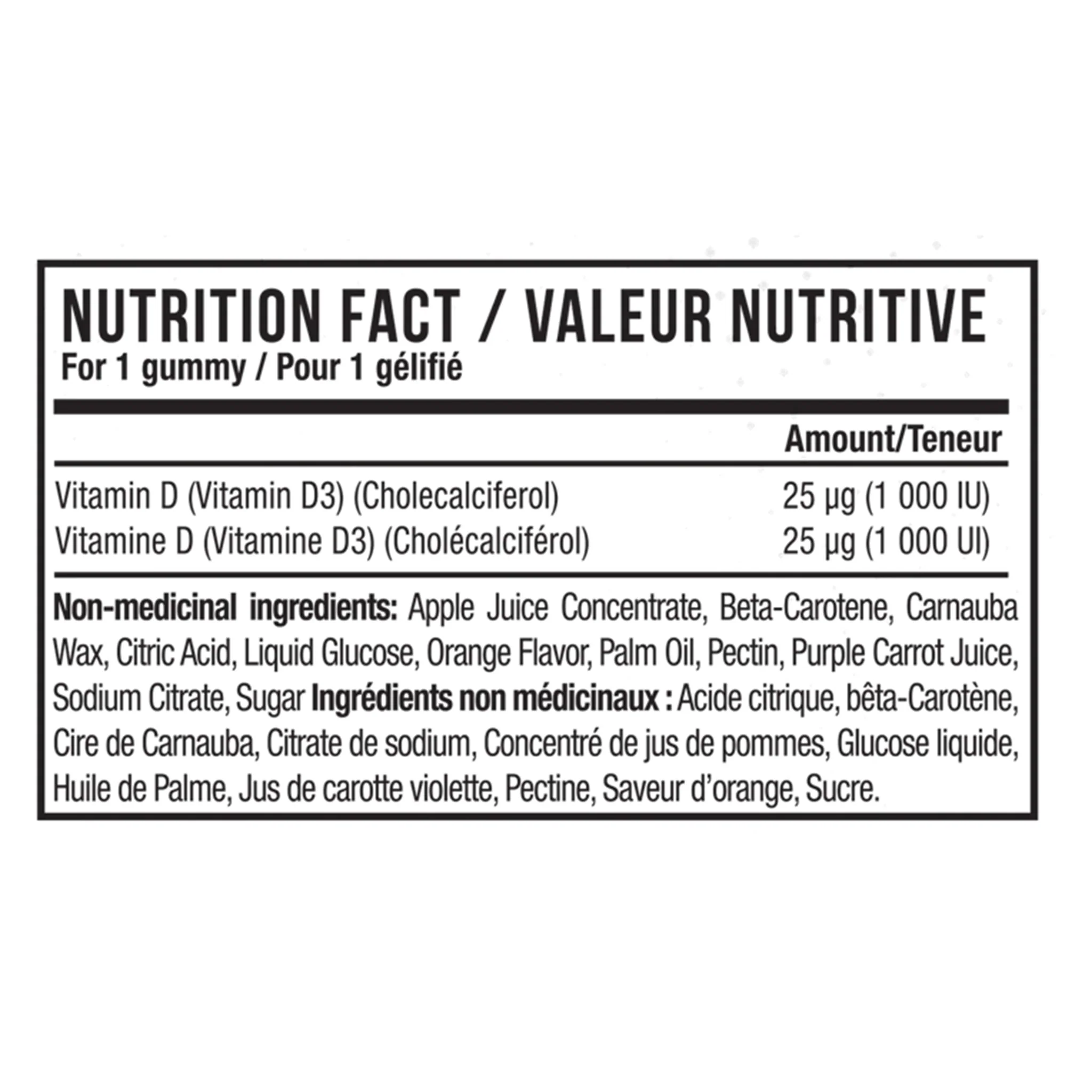 Nova Pharma Vitamin D3 Gummies (120 Gummies) - Image 2