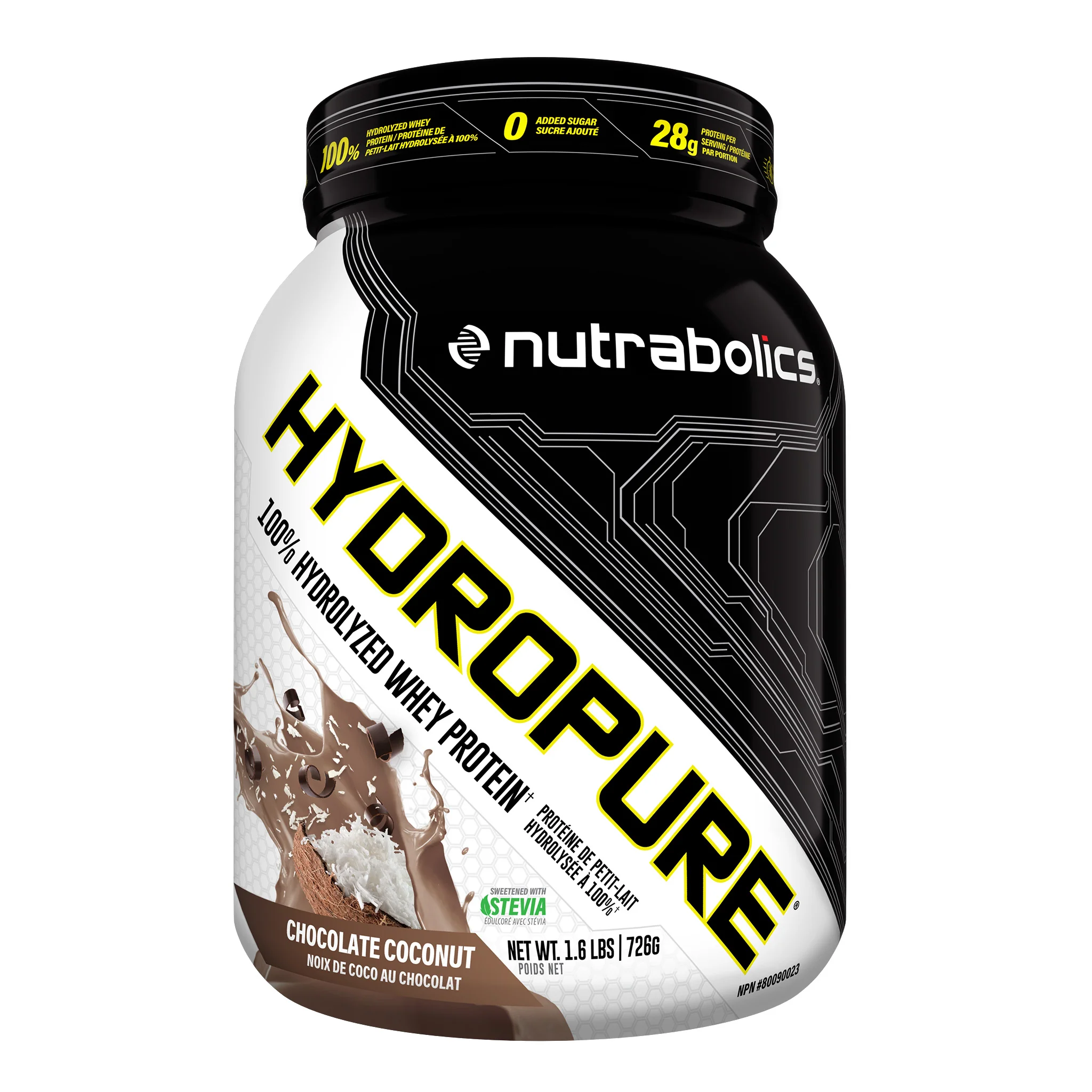 Nutrabolics Hydropure Hydrolyzed Whey Protein Isolate (1.6lbs) - Image 4