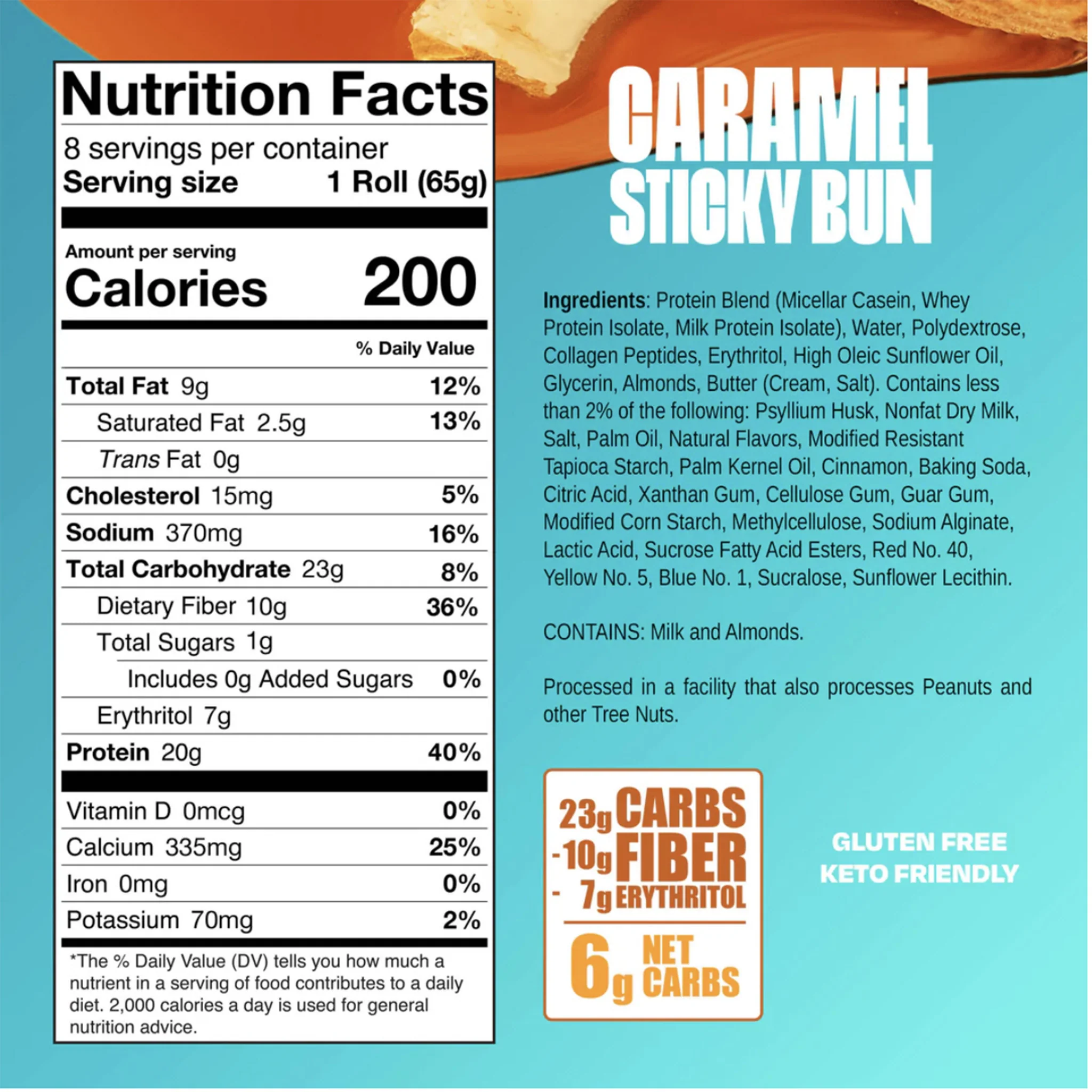 Legendary Foods Protein Sweet Roll (1 Pack) - Image 8