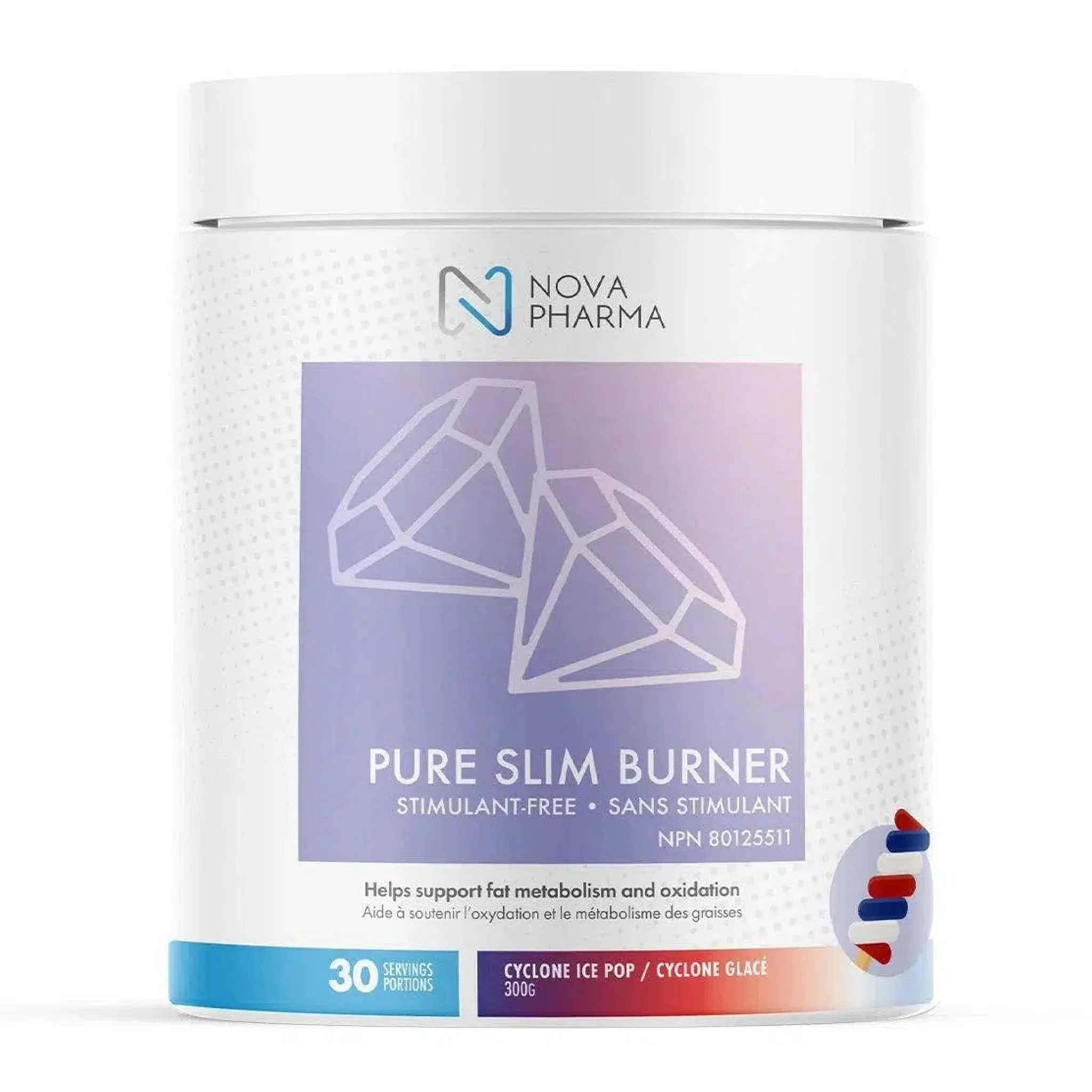 Nova Pharma Pure Slim Burner (30 Servs) - Image 3