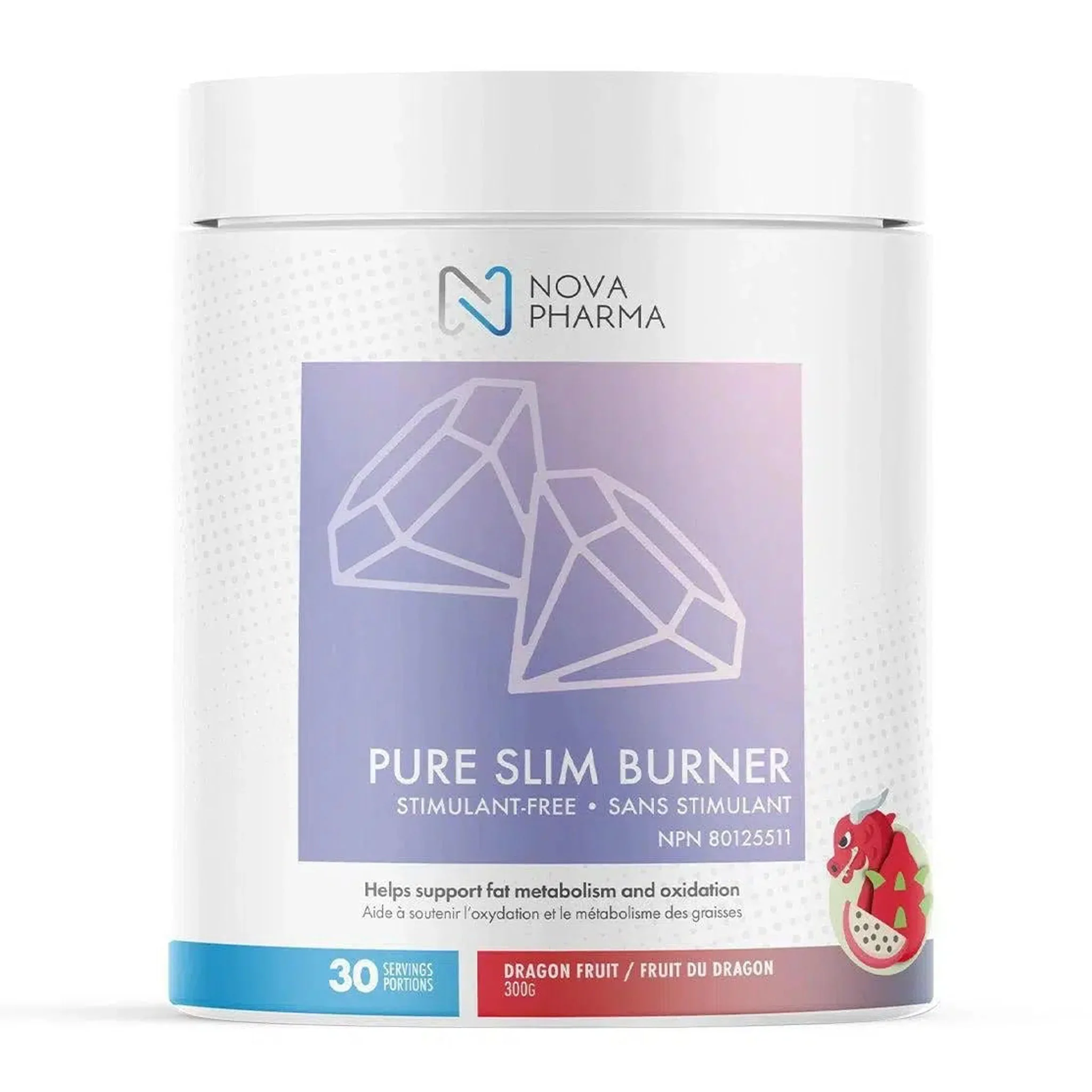 Nova Pharma Pure Slim Burner (30 Servs) - Image 4