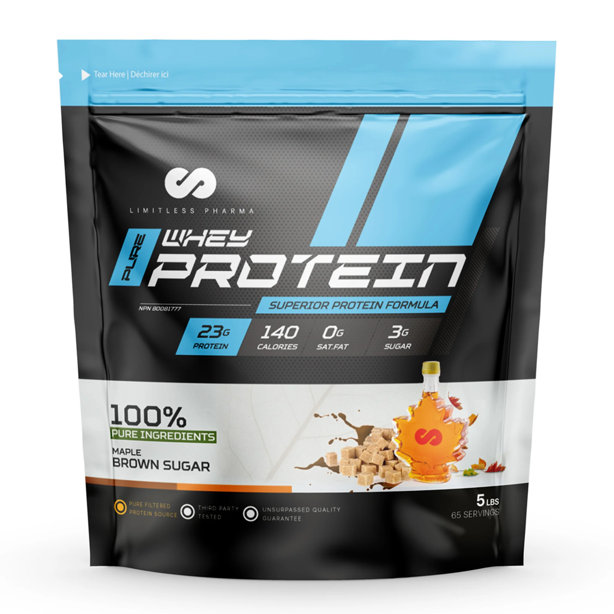 Limitless Pharma Pure Whey Protein (5lbs) - Image 9