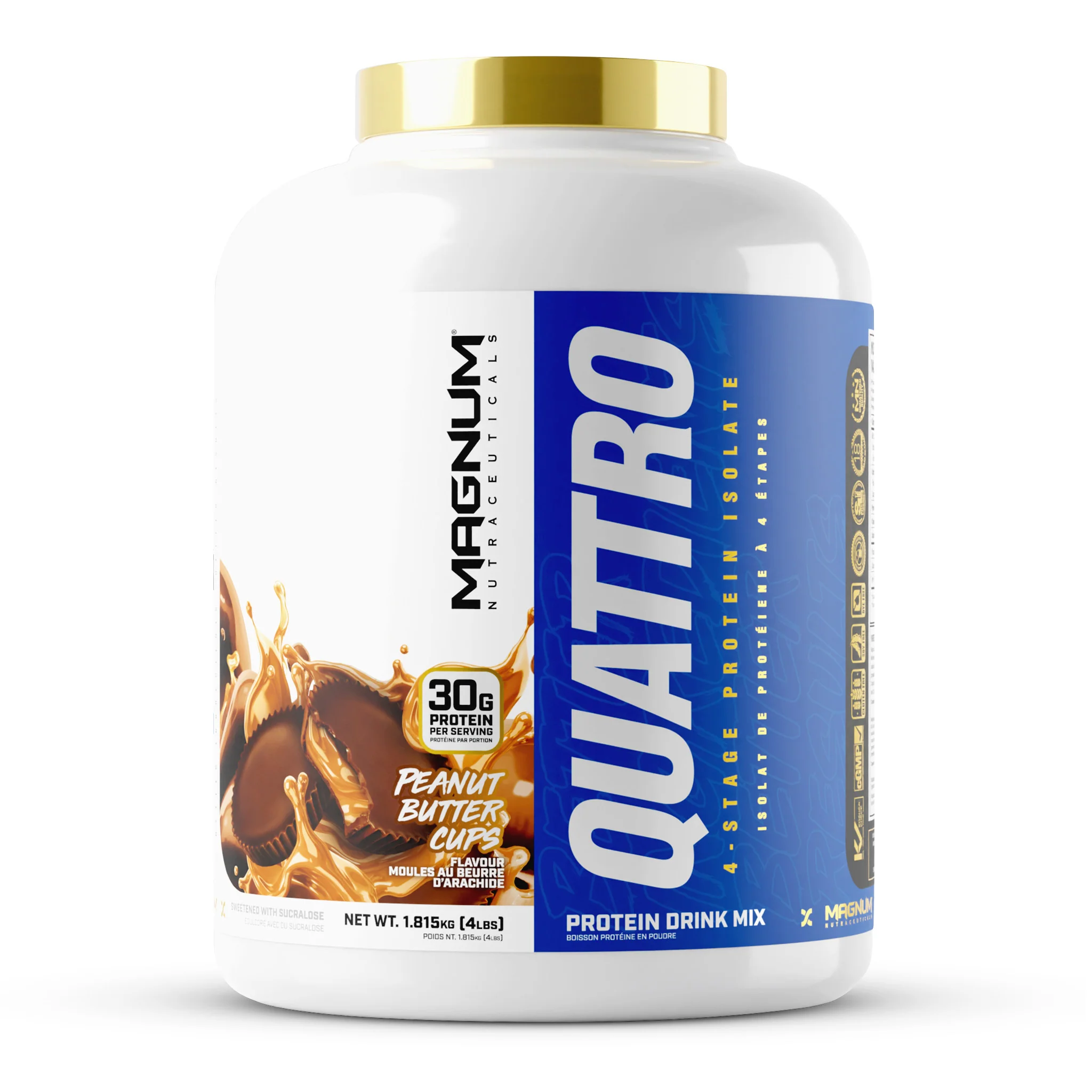 Magnum Quattro Protein Isolate (4lbs) - Image 4