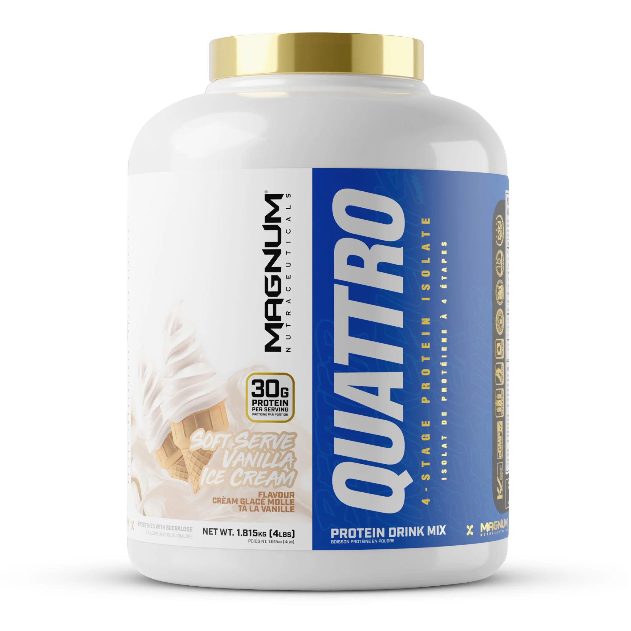 Magnum Quattro Protein Isolate (4lbs) - Image 5