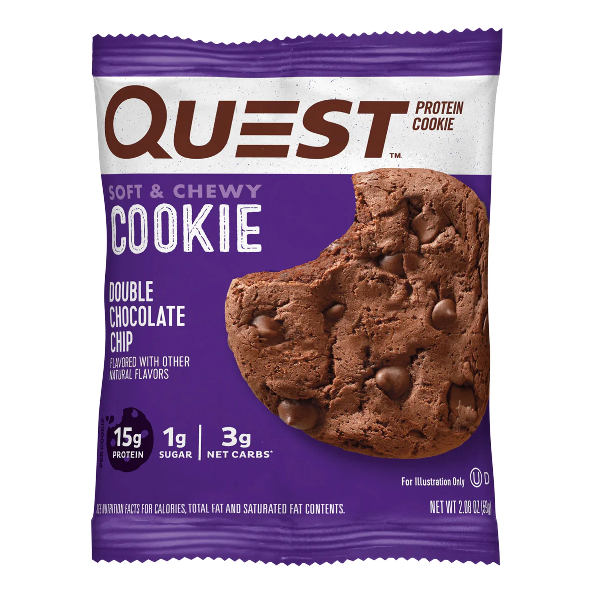 Quest Protein Cookie Soft & Chewy (1 Cookie) - Image 3