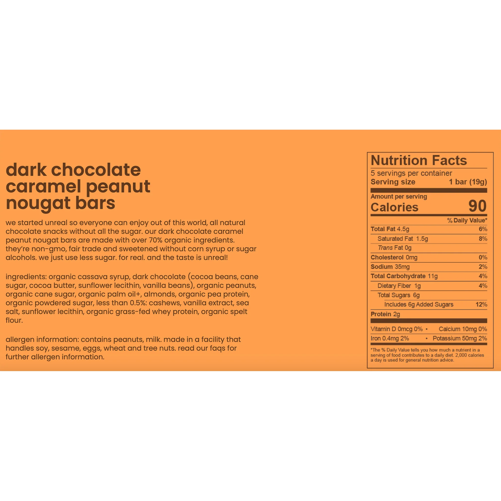 Unreal Chocolate Snacks (1 Pack) - Best Before 07/25 - Image 14