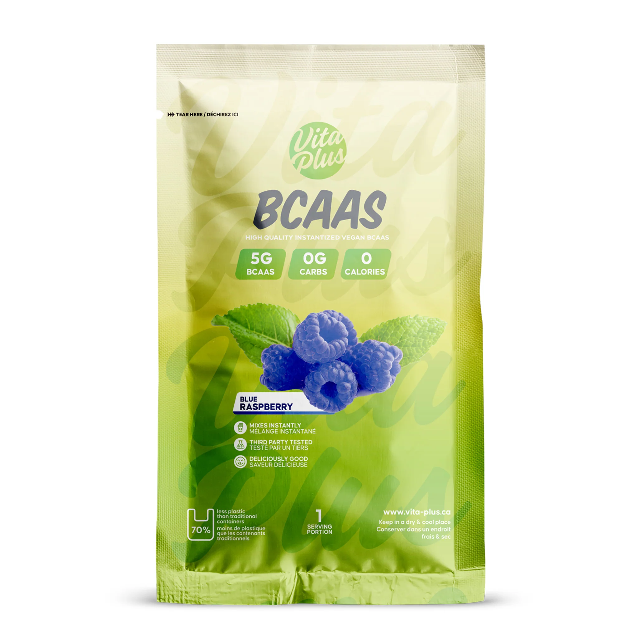 VP BCAAS Blue Raspberry Sample (1 Unit)