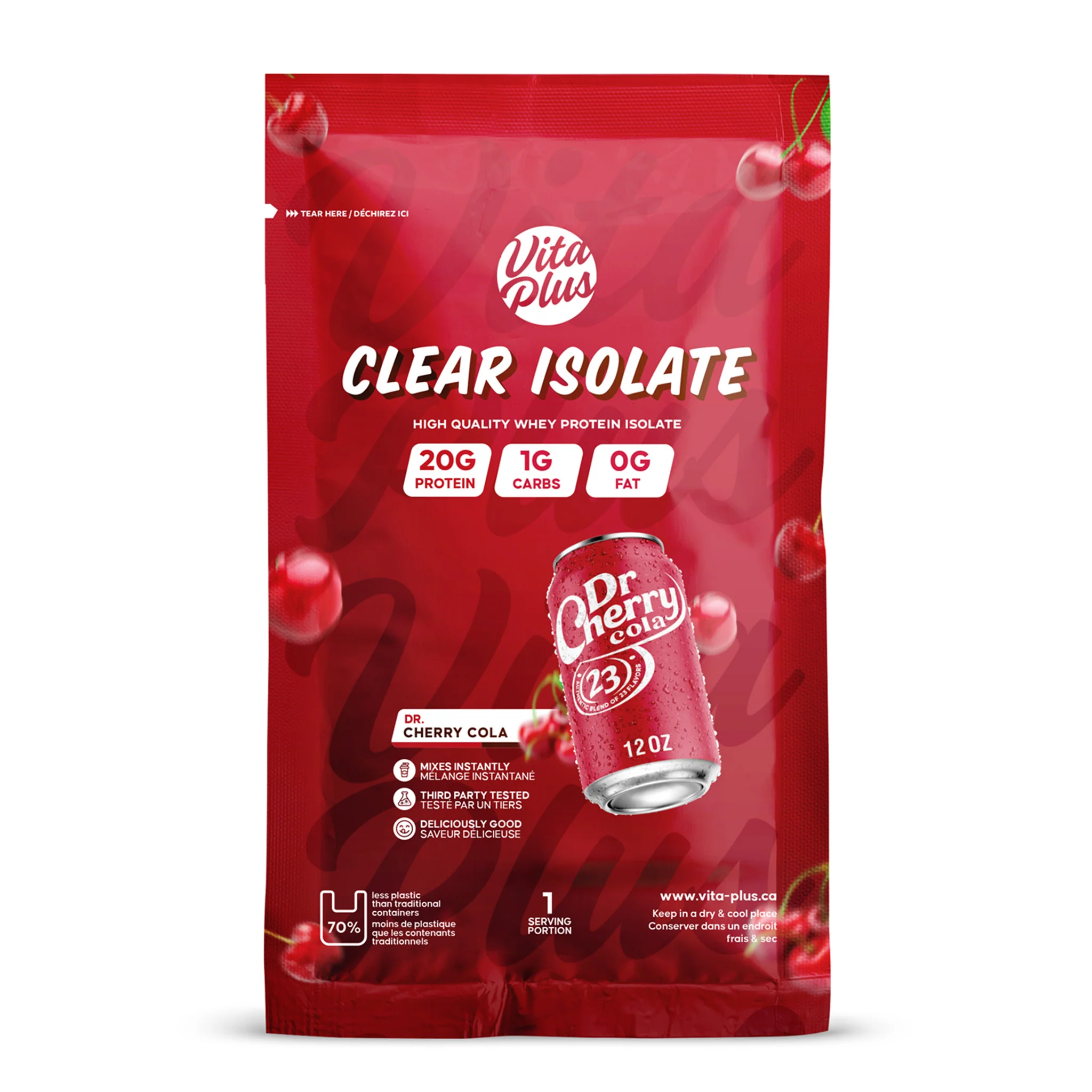 VP Clear Protein Isolate Dr Cherry Cola Sample (1 Unit)