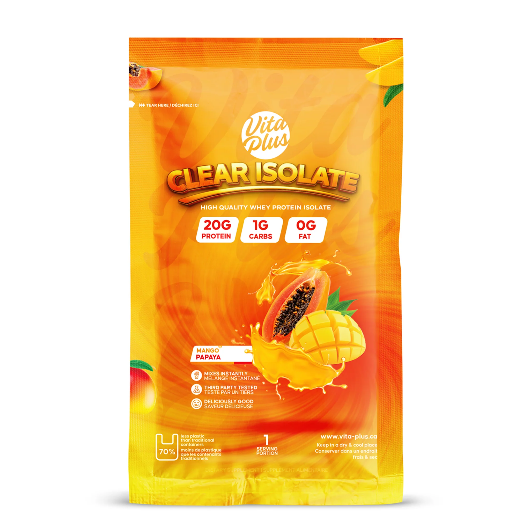 VP Clear Protein Isolate Mango Papaya Sample (1 Unit)