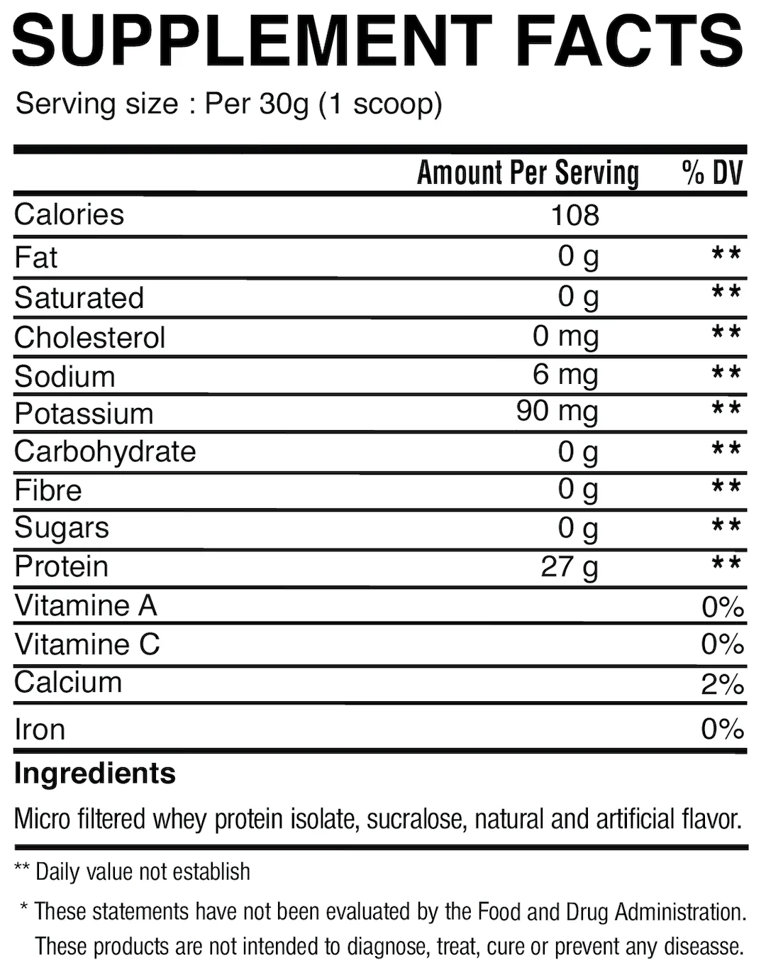 VP Isolate Cookies N' Cream Sample (1 Unit) - Image 2