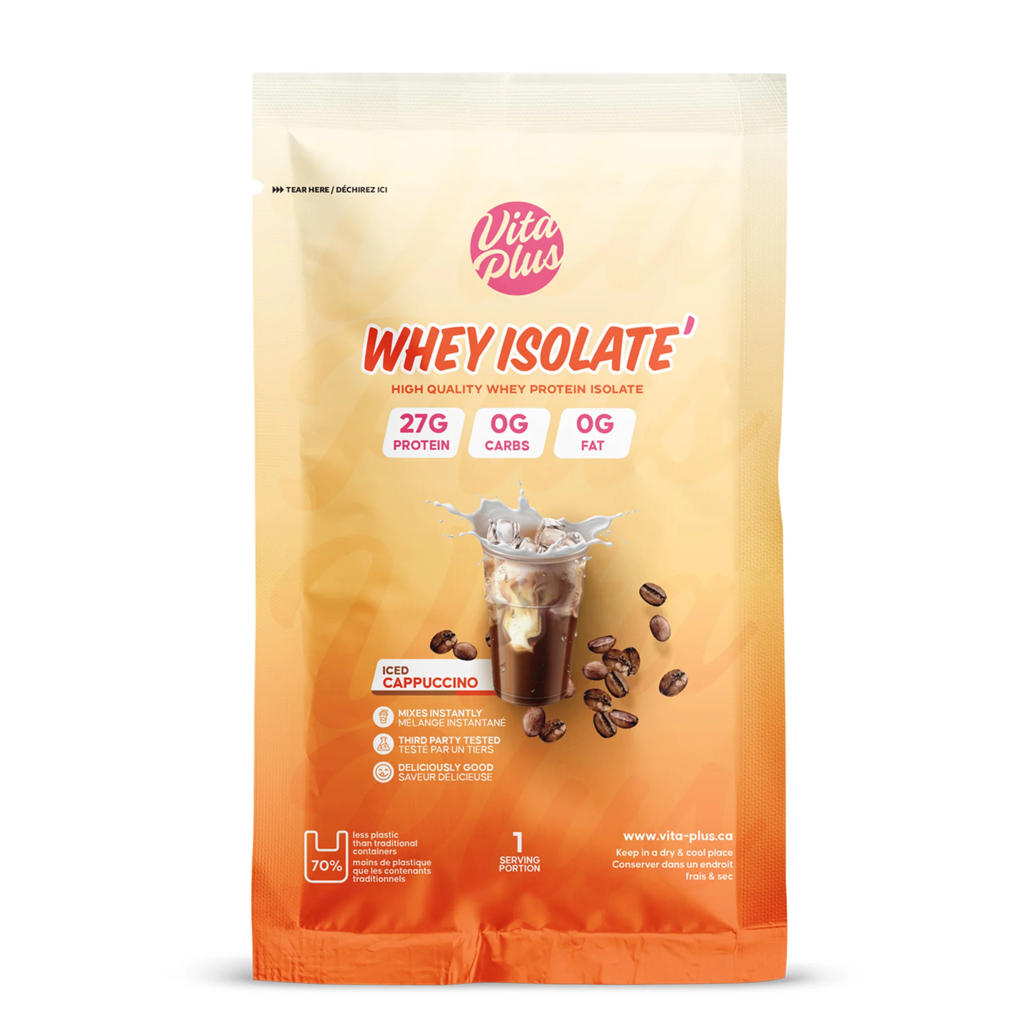 VP Isolate Iced Cappuccino Sample (1 Unit)