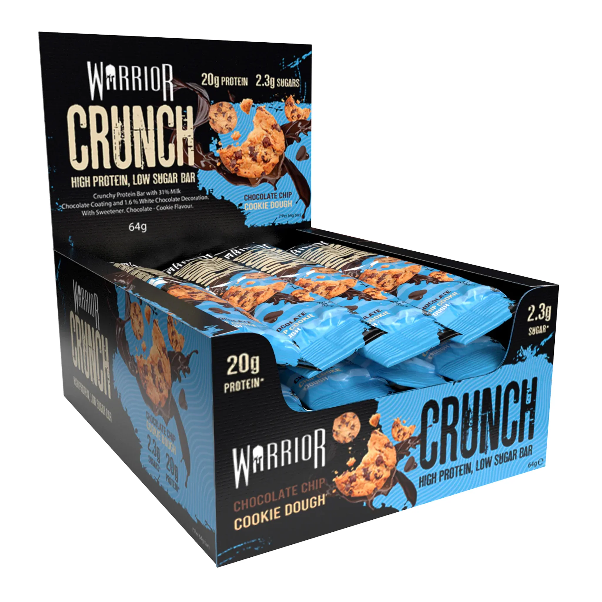 Warrior Crunch Protein Bars (12 Bars) - Image 10
