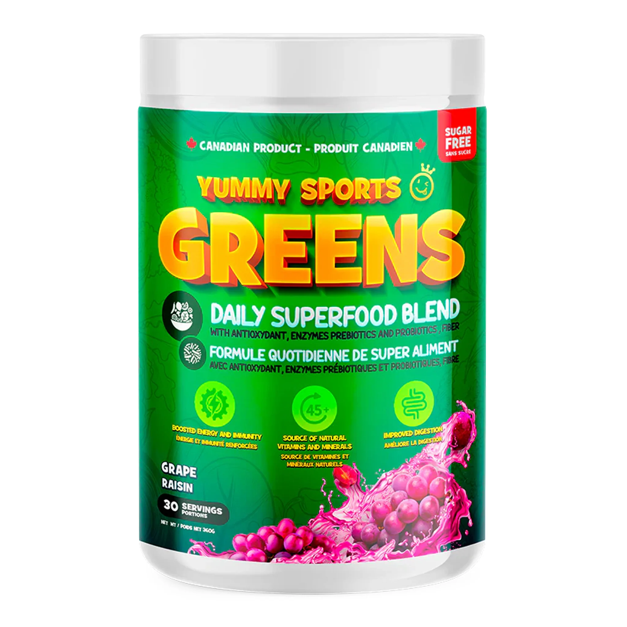 Yummy Sports Greens (30 Servs) - Image 3